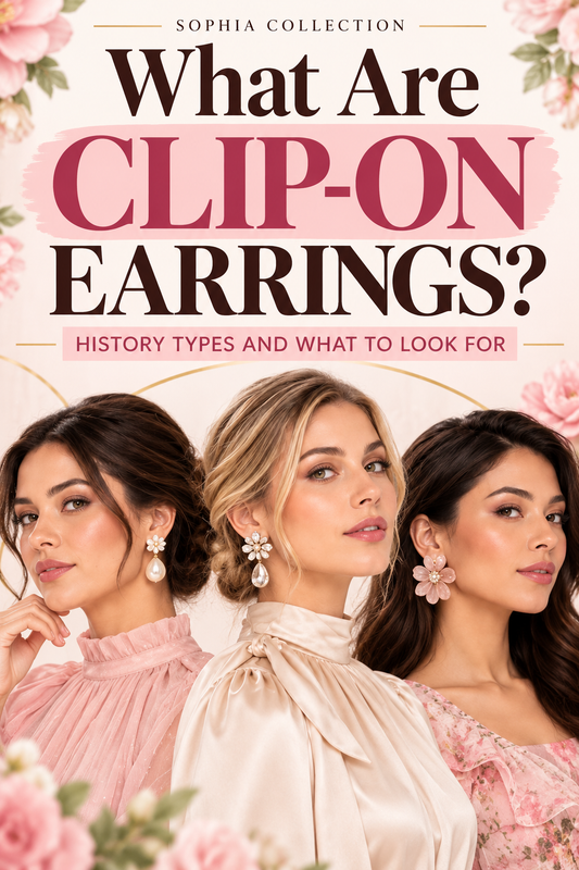 What Are Clip-On Earrings? History Types and What to Look For