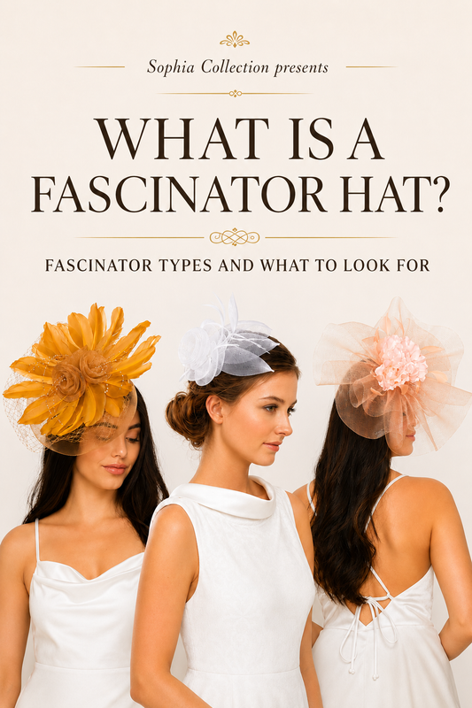 WHAT IS A FASCINATOR HAT? HISTORY TYPES AND WHAT TO LOOK FOR