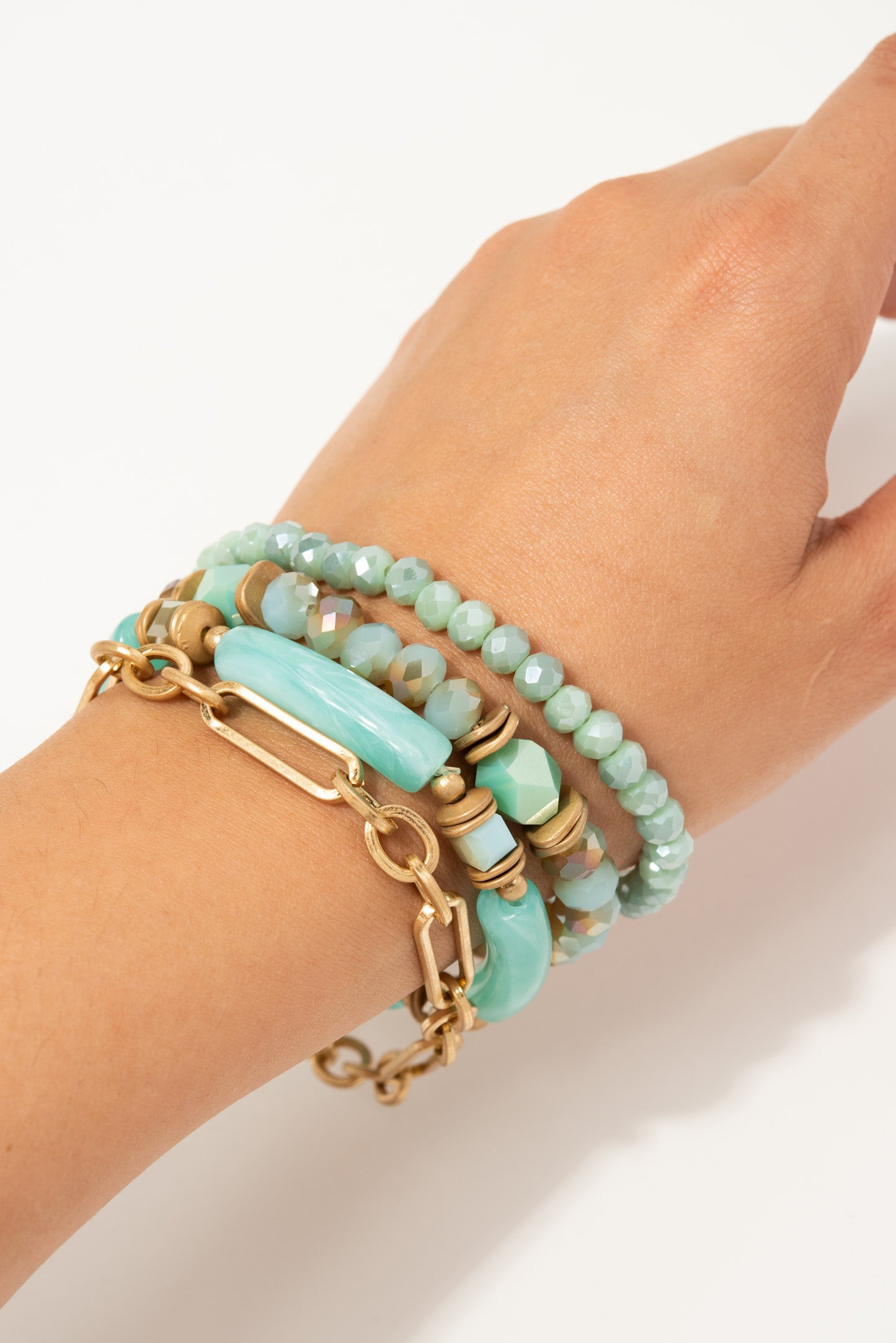 Elle 4-Piece Stretch Bracelet