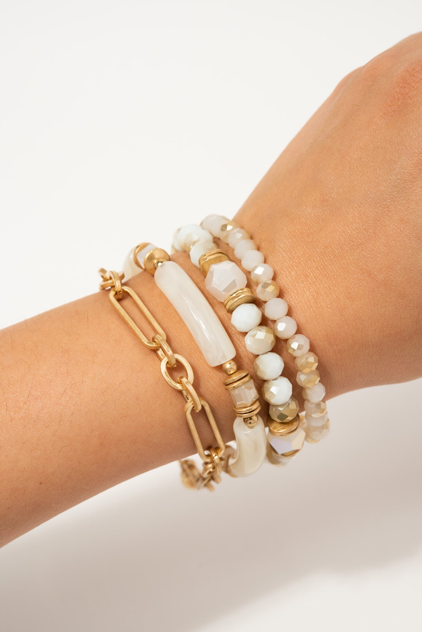 Elle 4-Piece Stretch Bracelet
