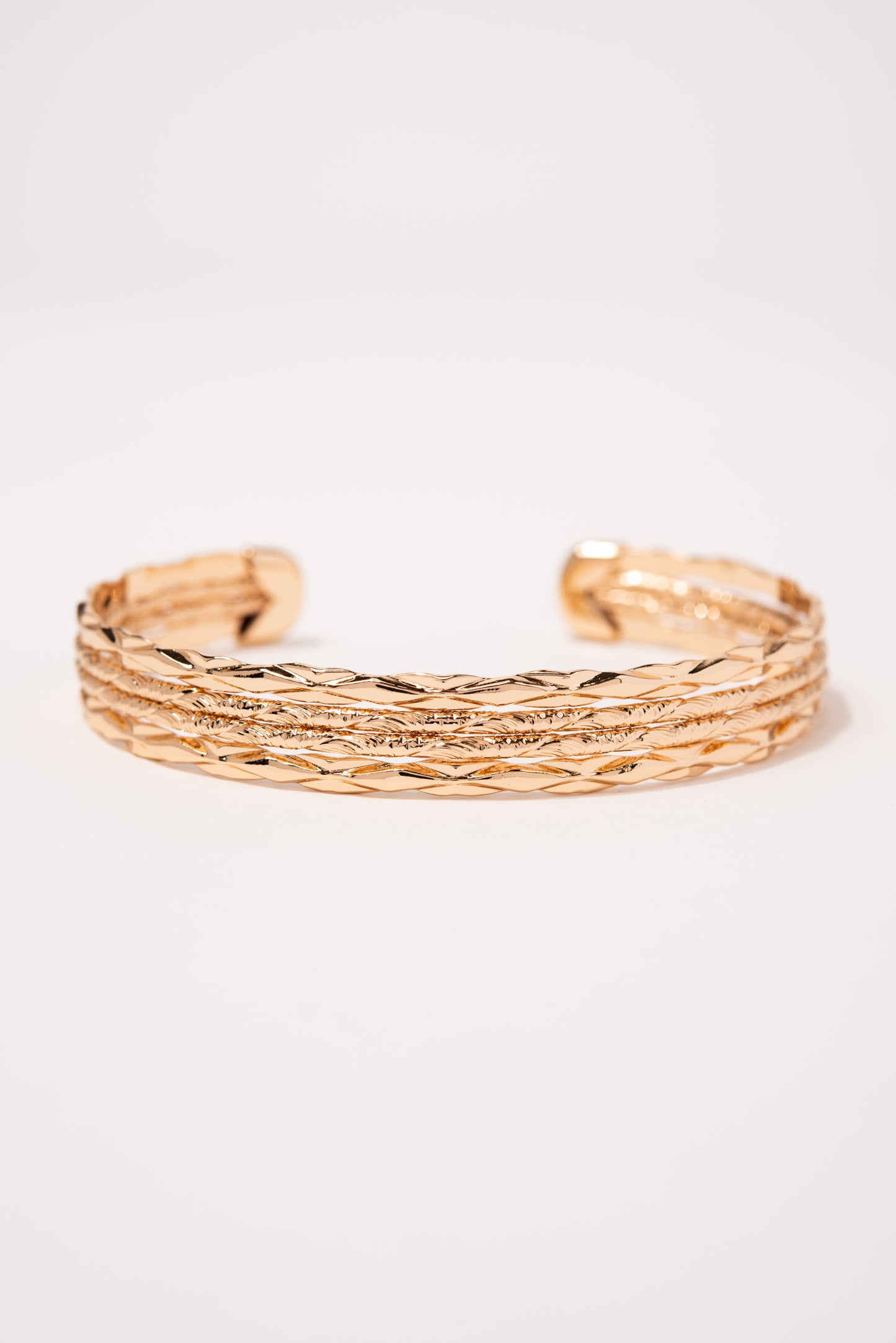 Gia Multi Cuff Bracelet | Gold