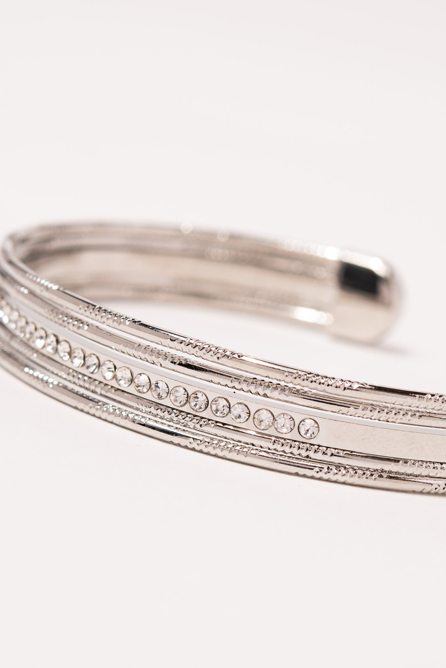Haillee Rhinestone Cuff Bracelet
