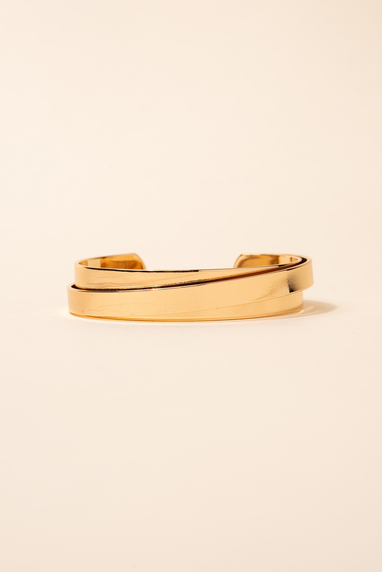 Leona Double Layer Metal Cuff