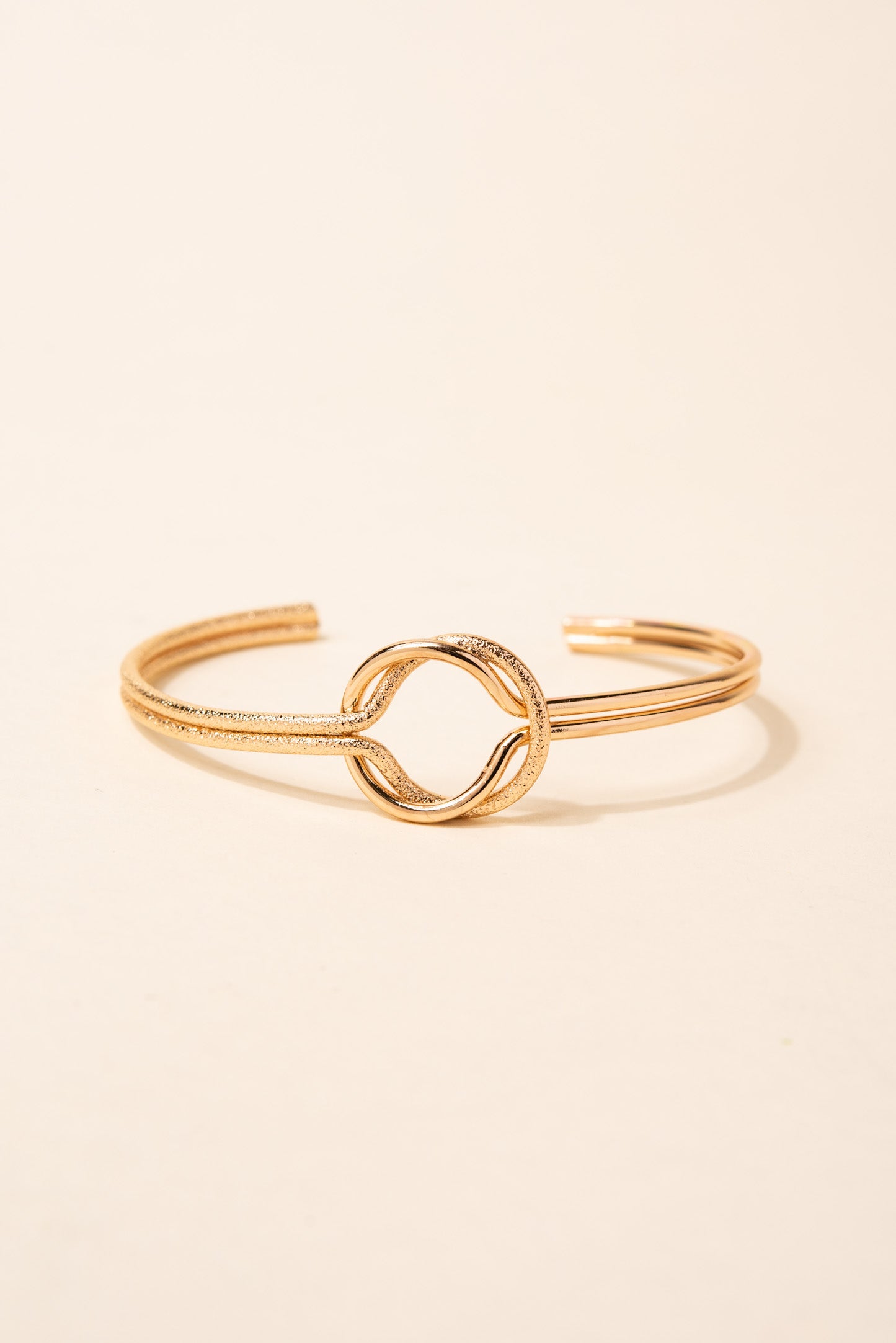 Seraphina Interlocking Loop Cuff
