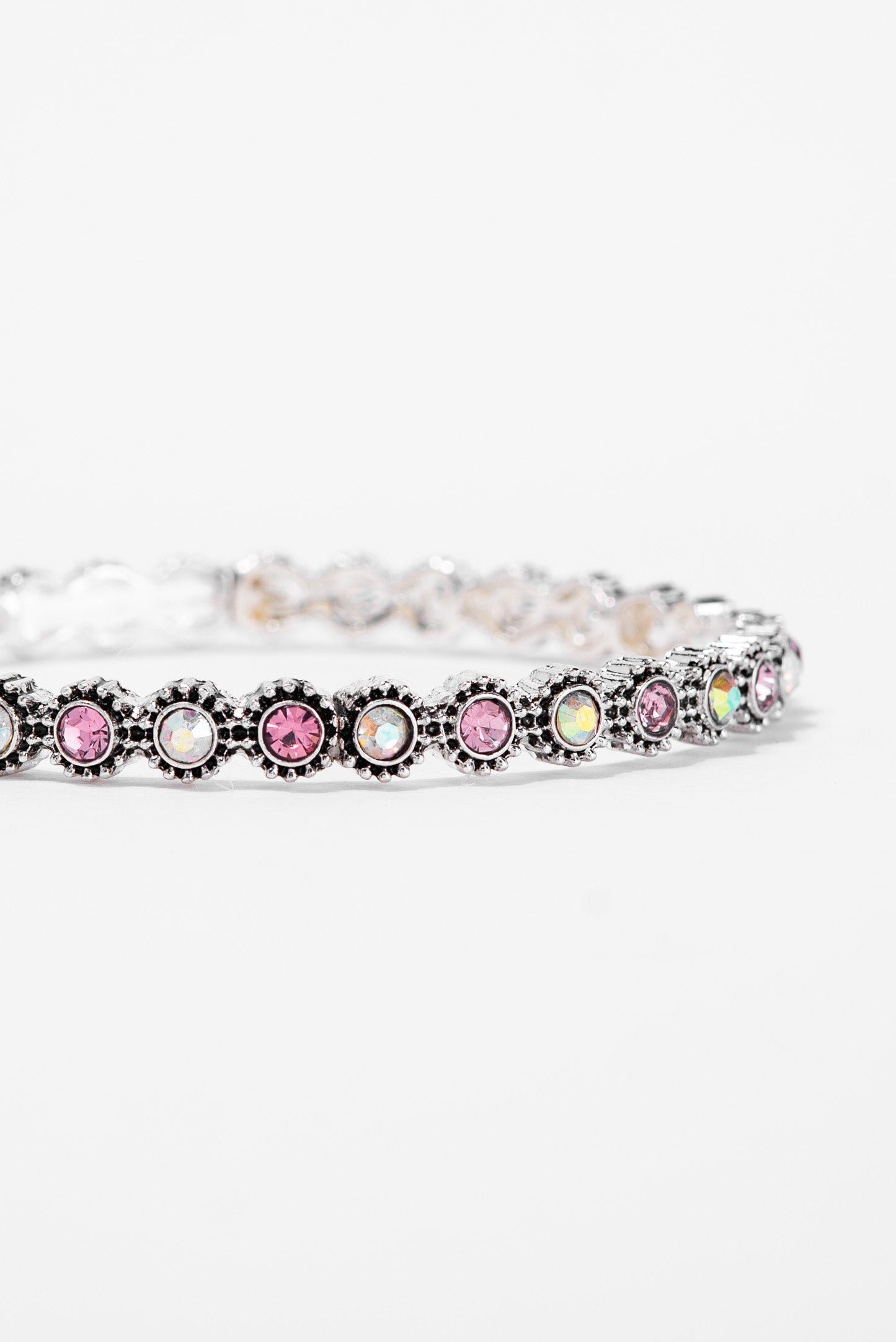Bailey Crystal Rhinestone Bangle Bracelet