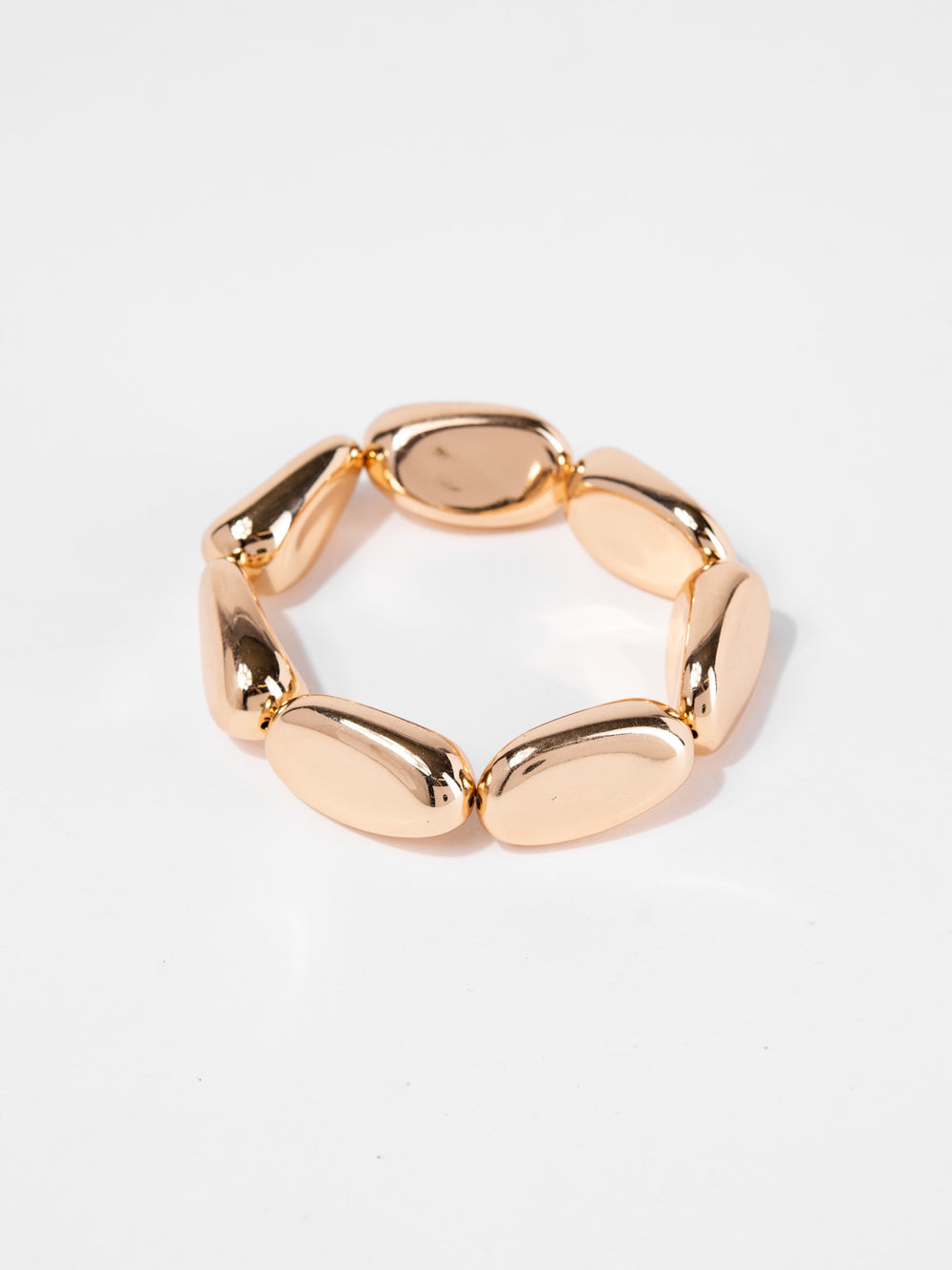 Charlie Chunky Gold Stretch Bracelet