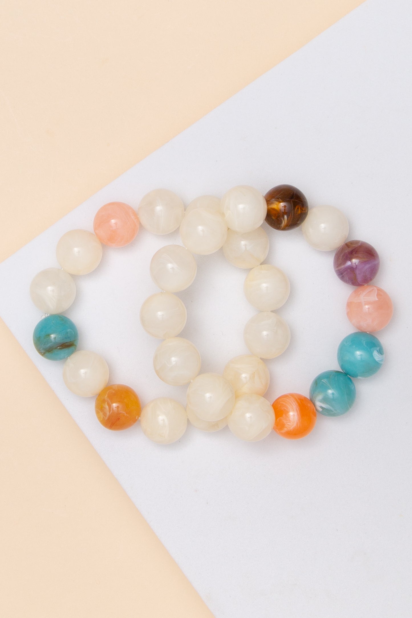 Brooklyn Beaded Stones Multi Color Bracelet