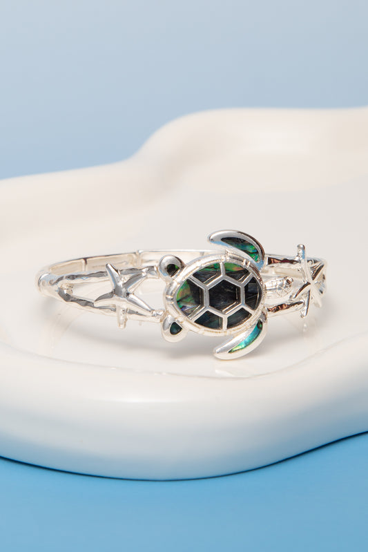 Eden Abalone Sea Turtle Stretch Bracelet