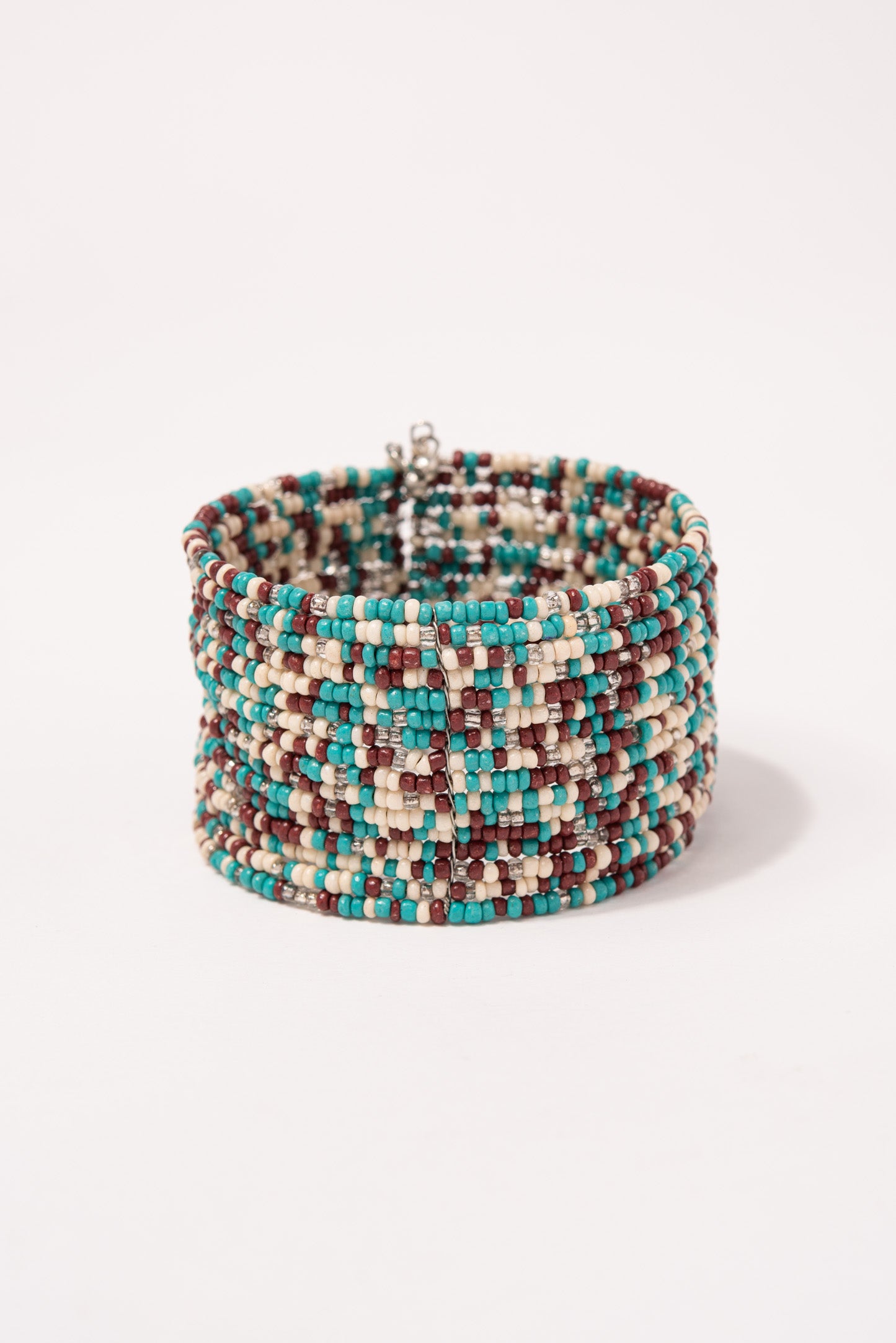 Olivia Seed Beaded Cuff Bracelet