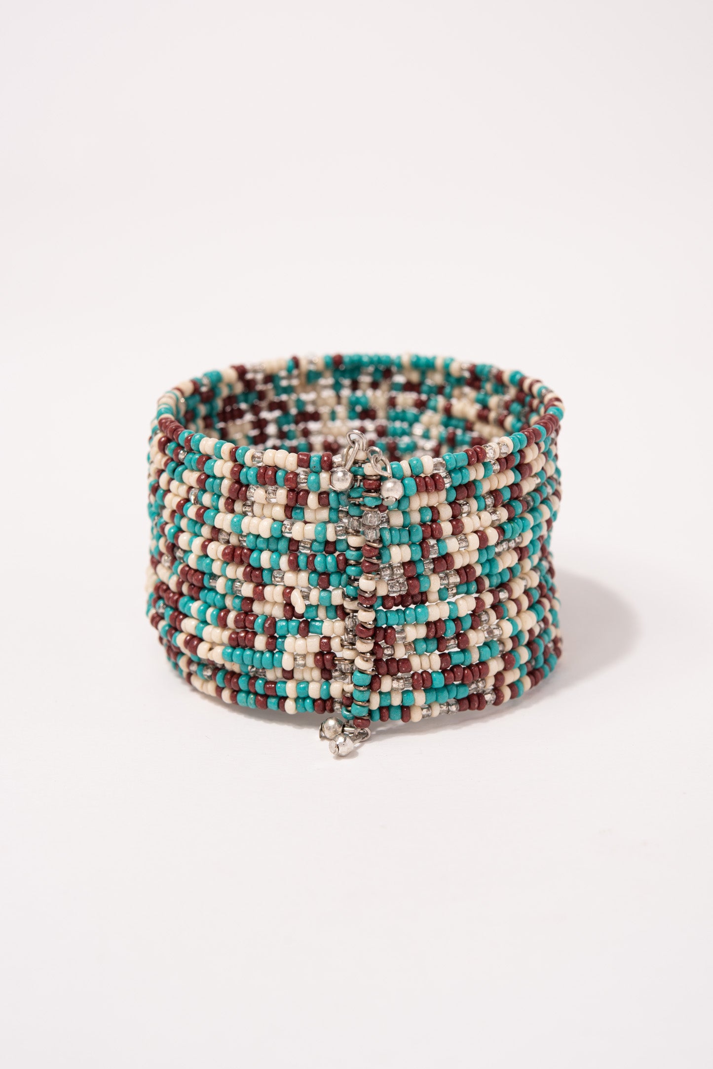 Olivia Seed Beaded Cuff Bracelet