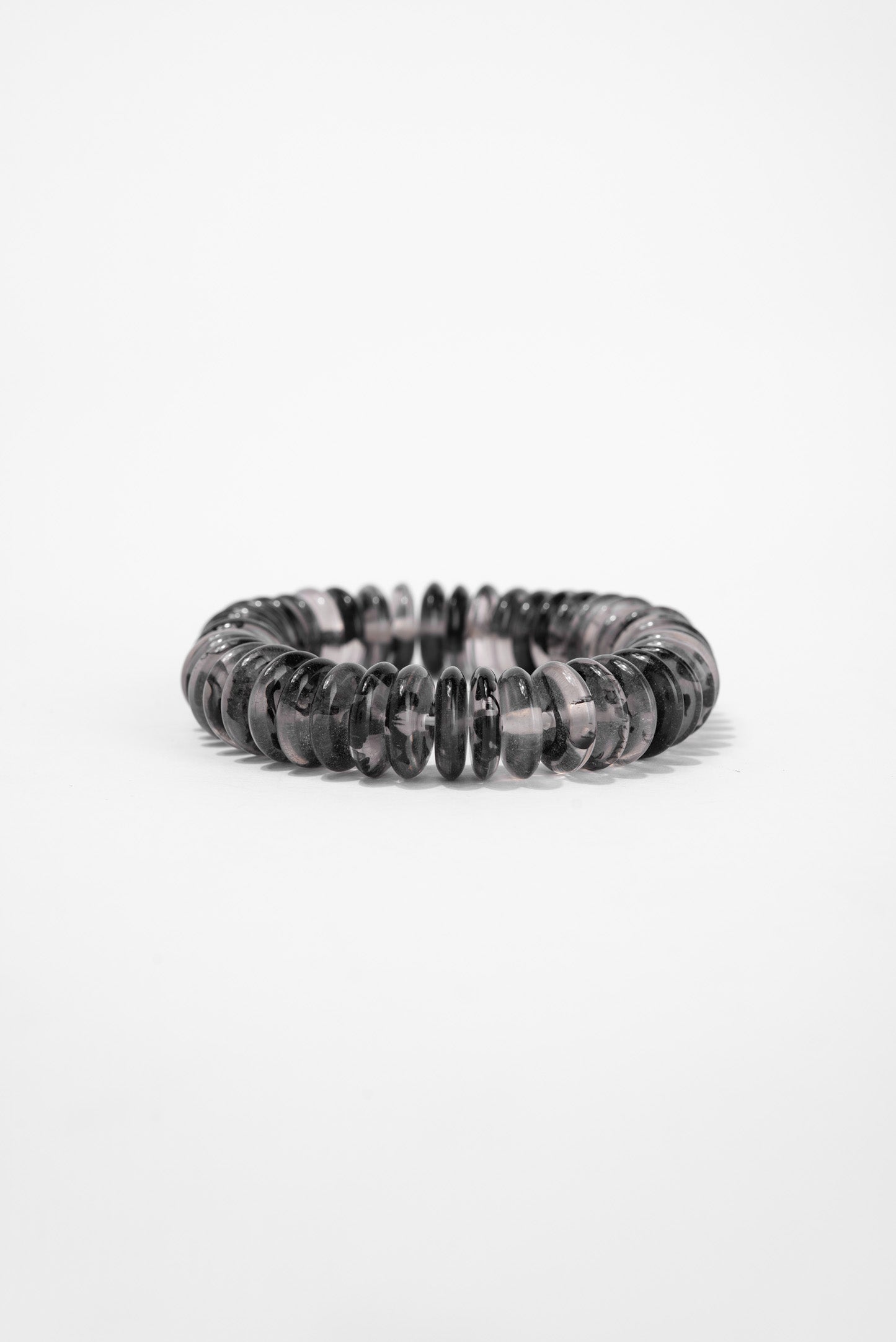 Elle Spiral Plastic Stretch Bracelet