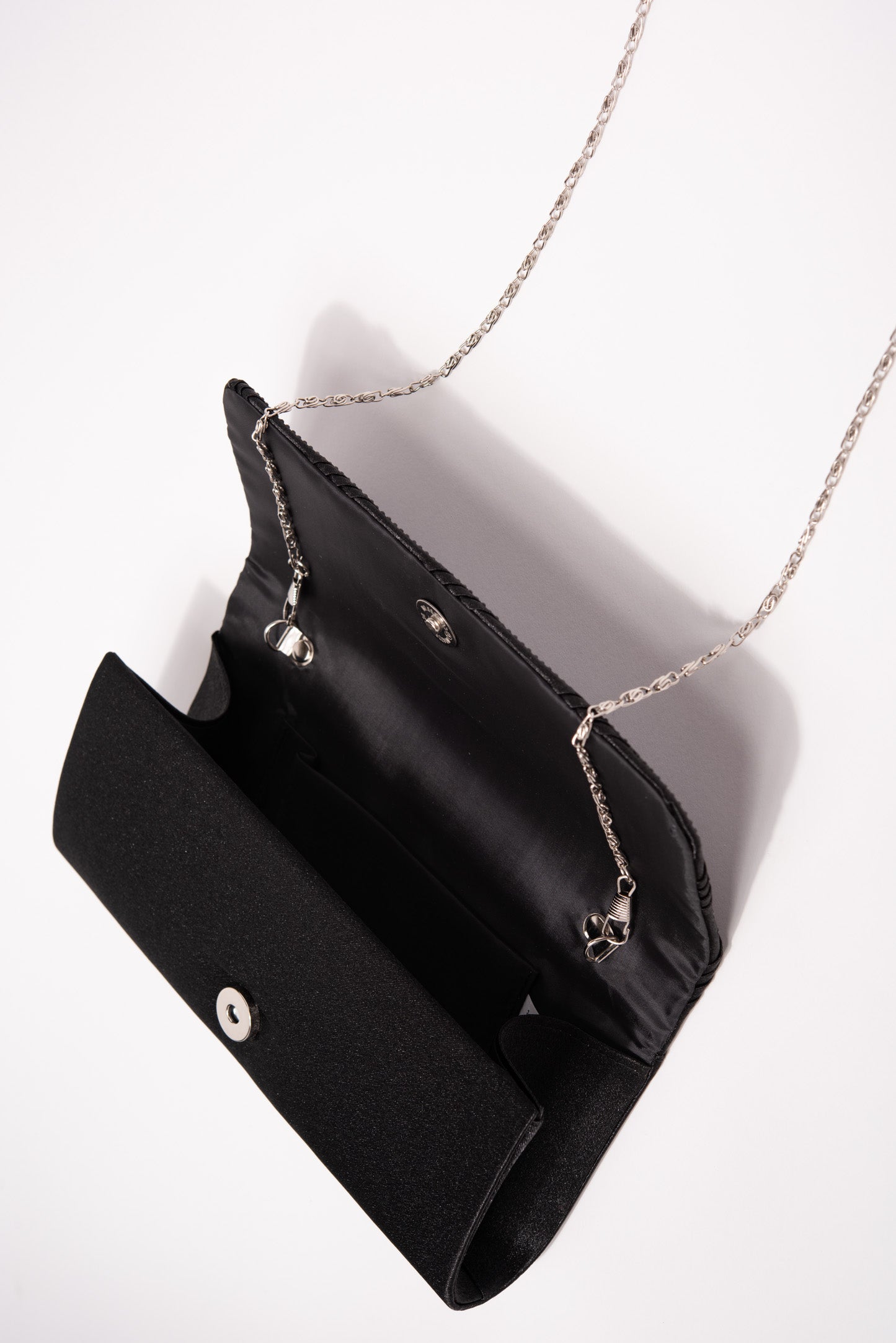 Becca Pleated Evening Bag