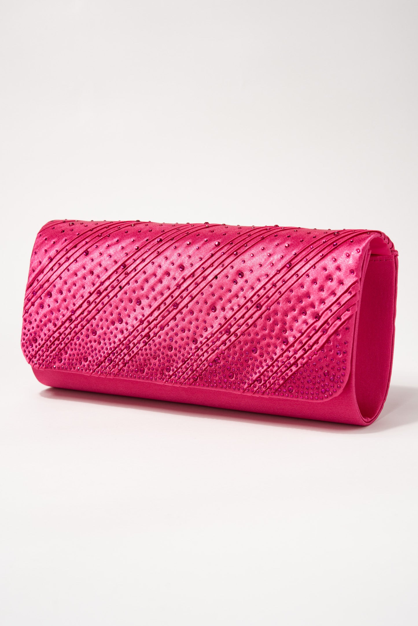 Becca Pleated Evening Bag