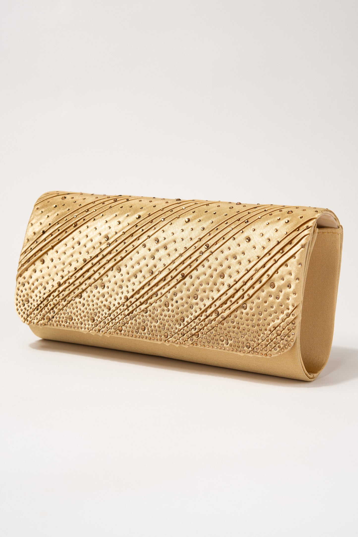 Becca Pleated Evening Bag