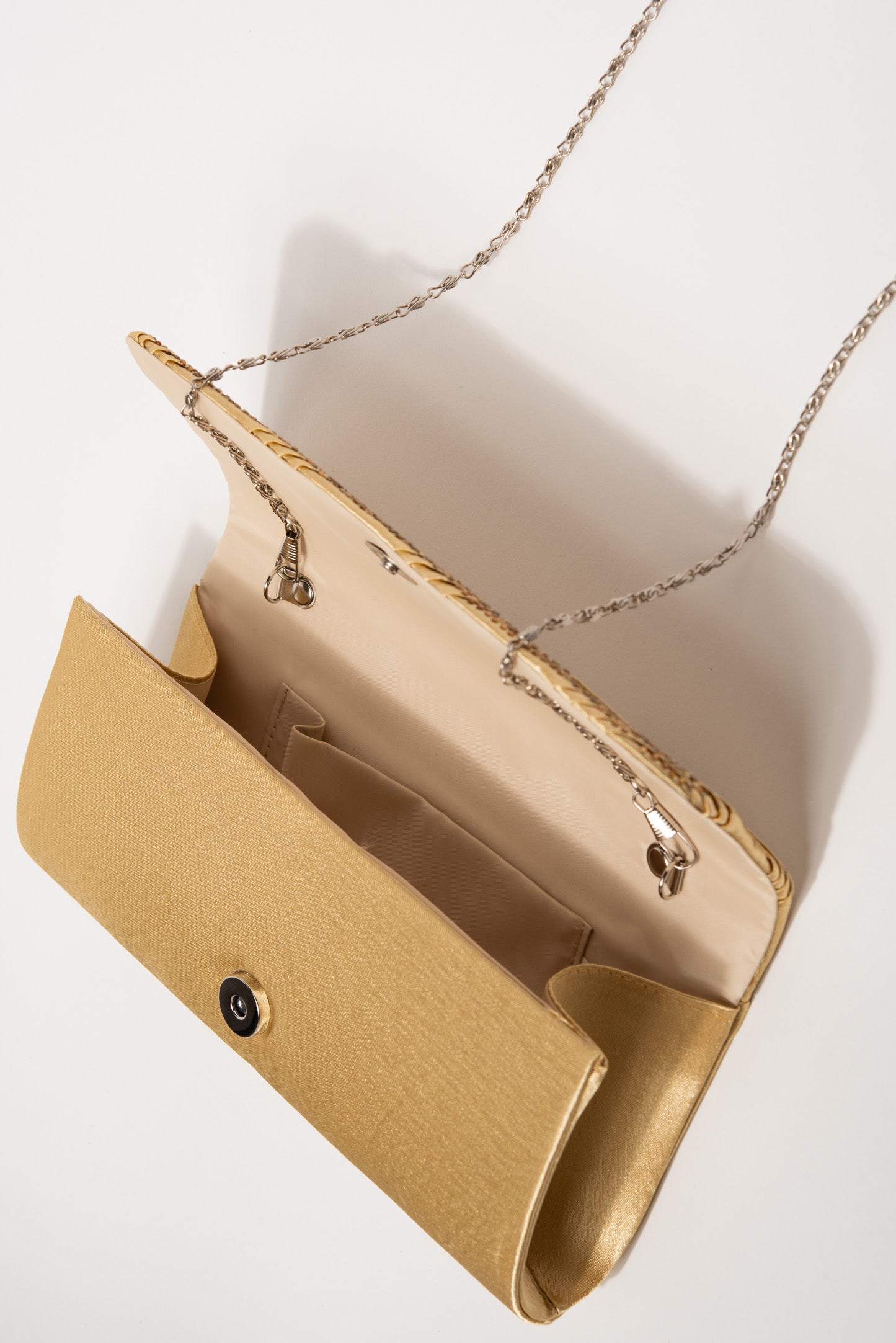 Becca Pleated Evening Bag