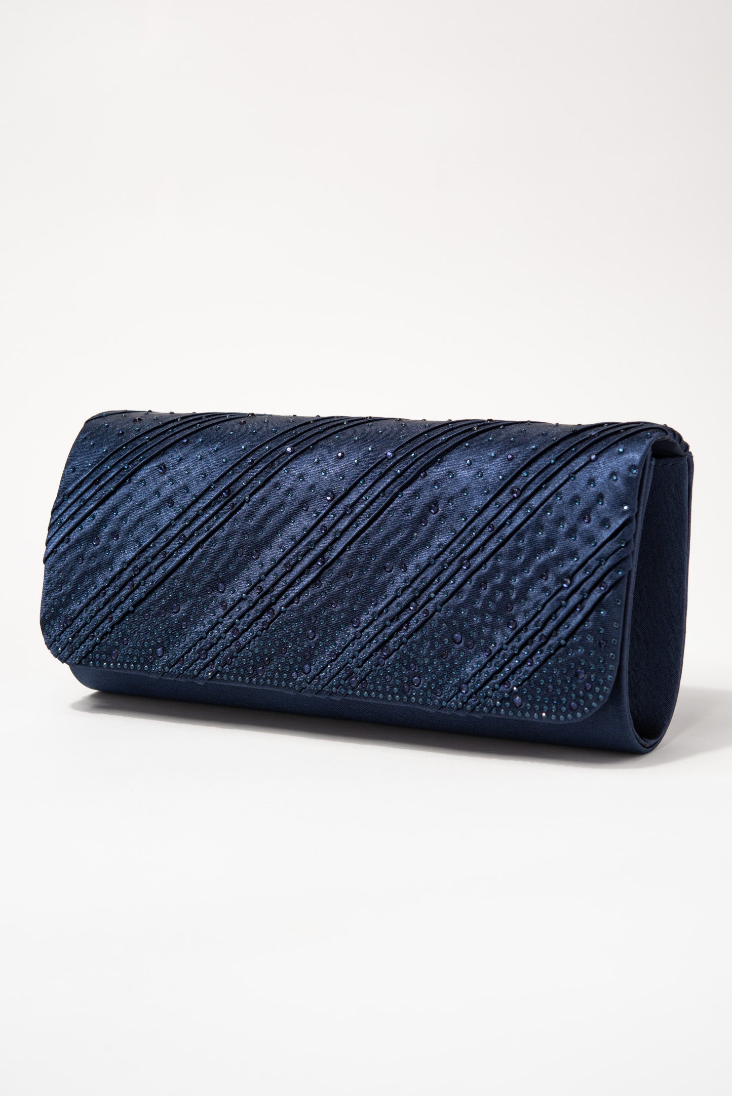 Becca Pleated Evening Bag