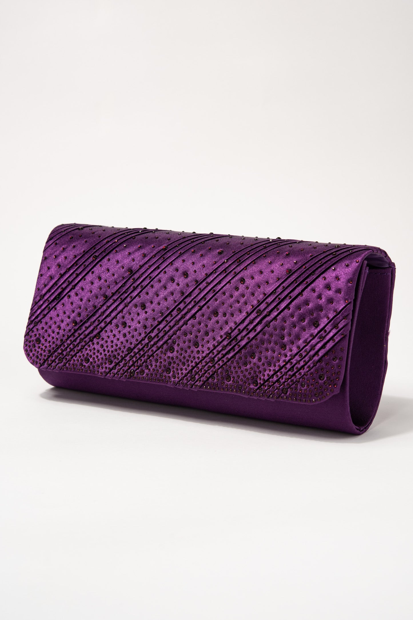 Becca Pleated Evening Bag