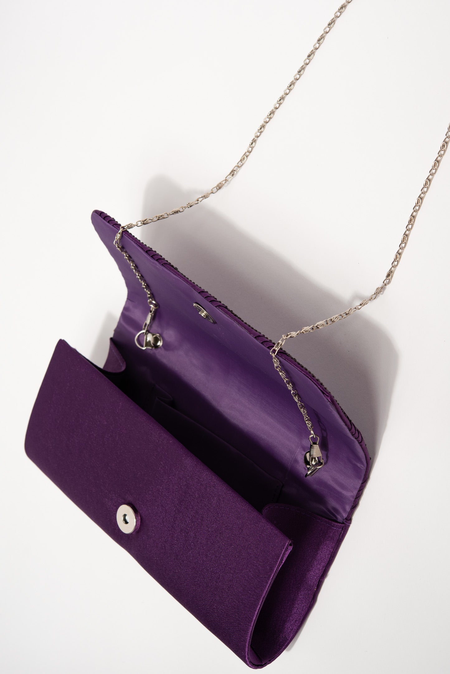 Becca Pleated Evening Bag