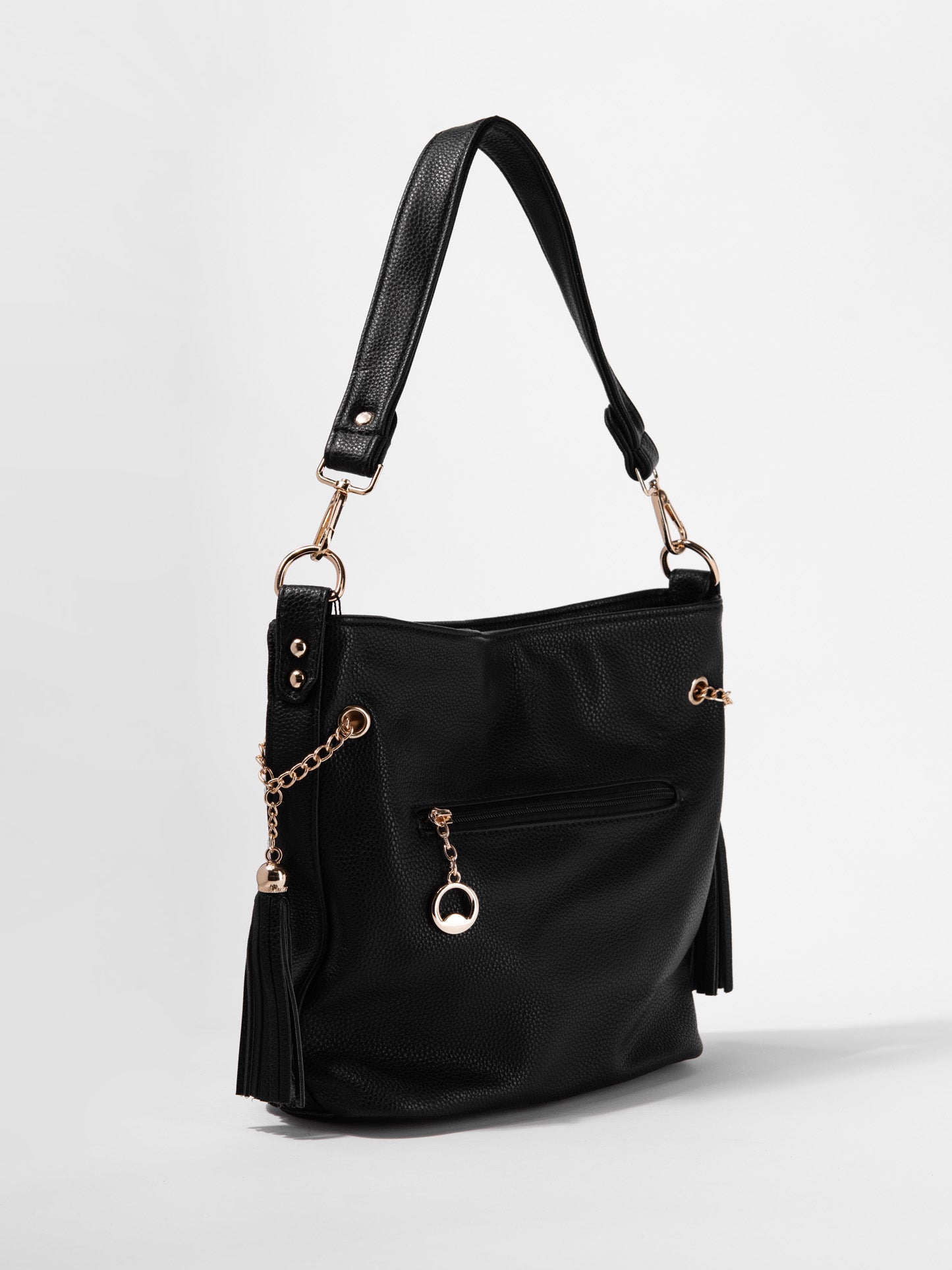 Adalyn Sparkling Rhinestone Hobo Bag