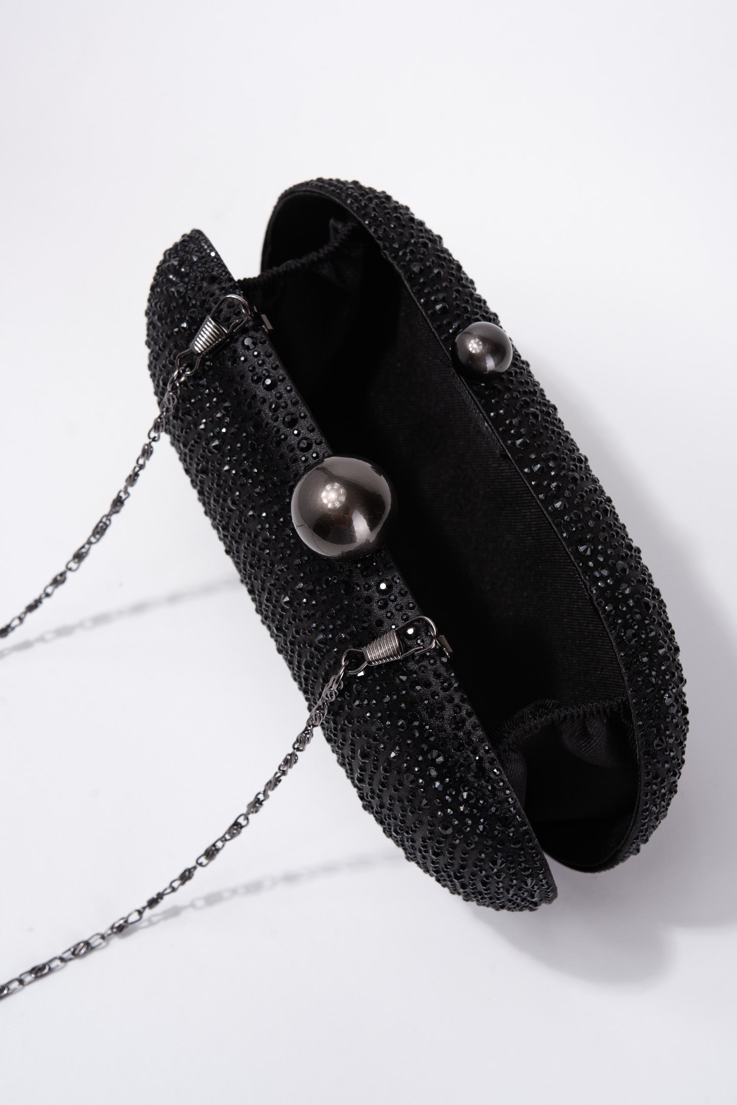Melanie Rhinestone Pill Evening Bag