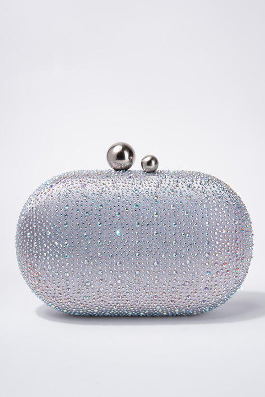 Melanie Rhinestone Pill Evening Bag