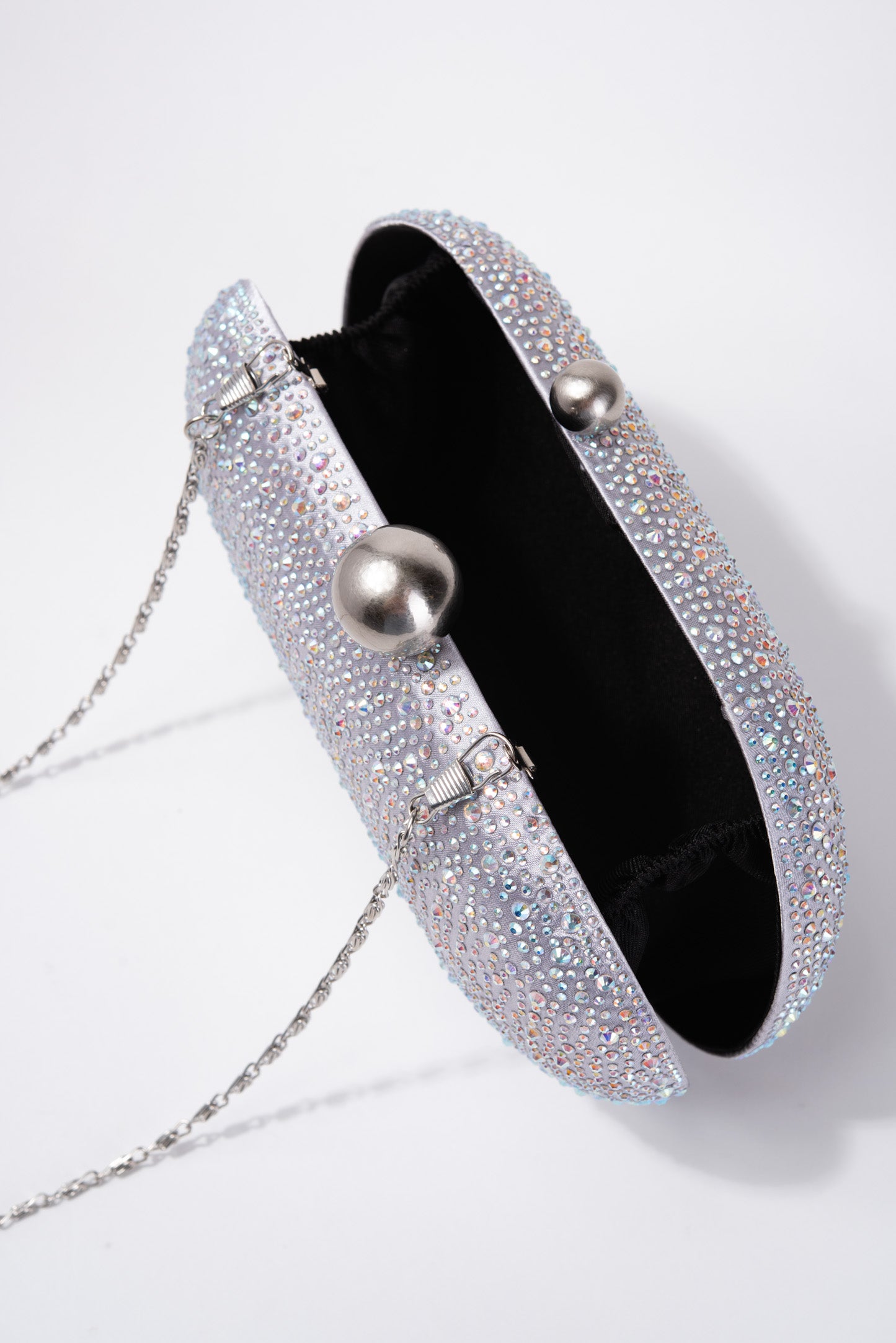 Melanie Rhinestone Pill Evening Bag