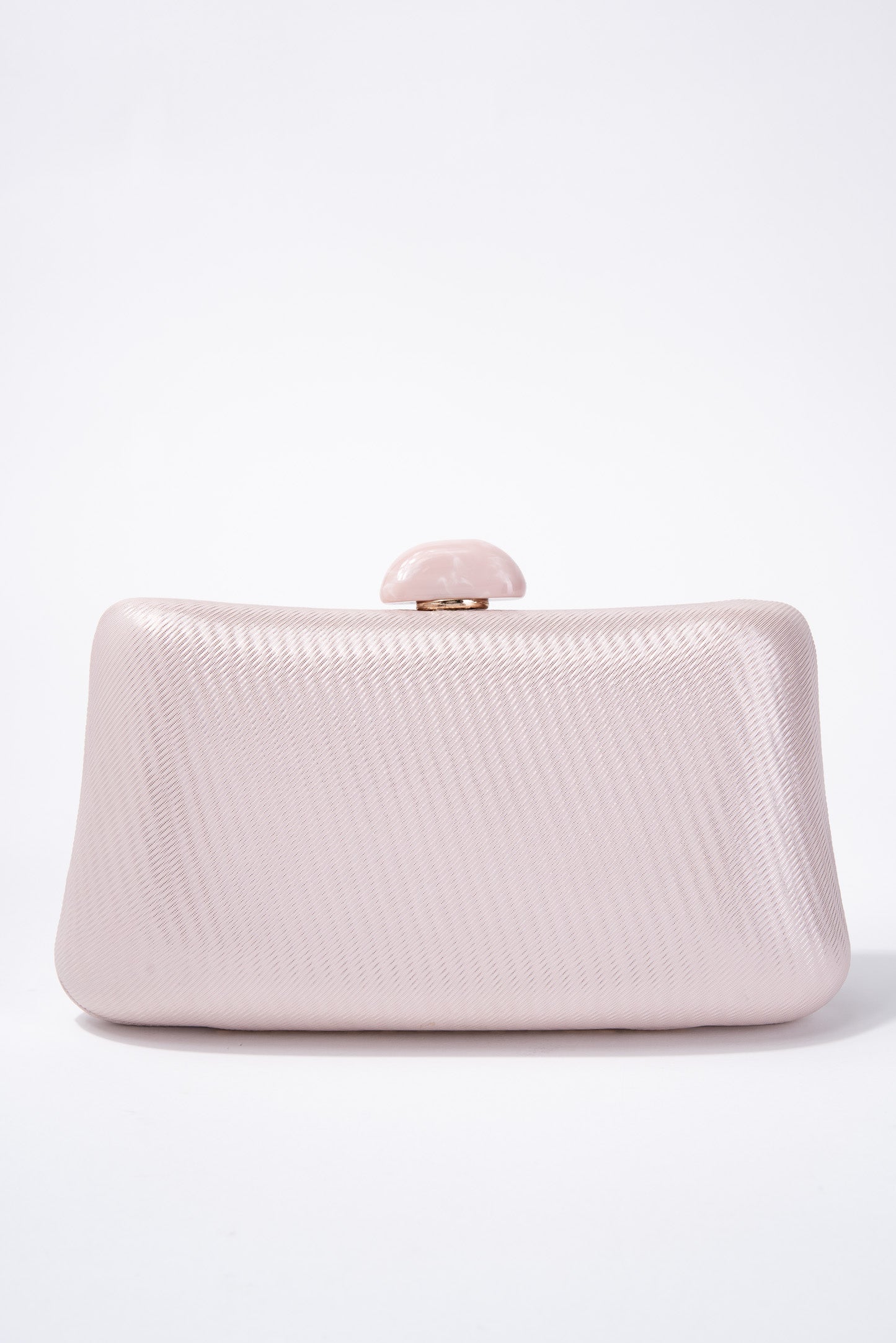 Kylie Textured Satin Evening Bag