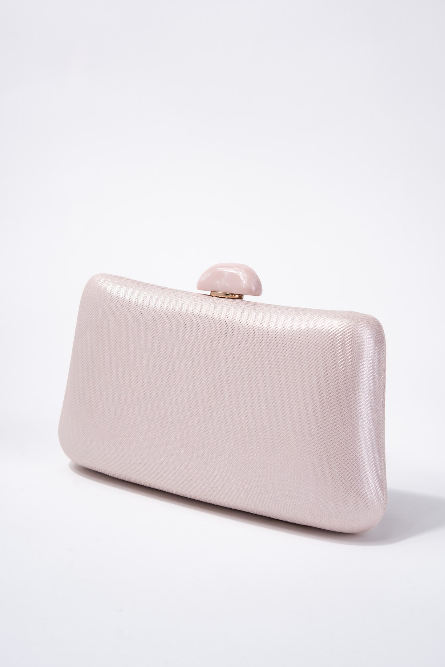 Kylie Textured Satin Evening Bag