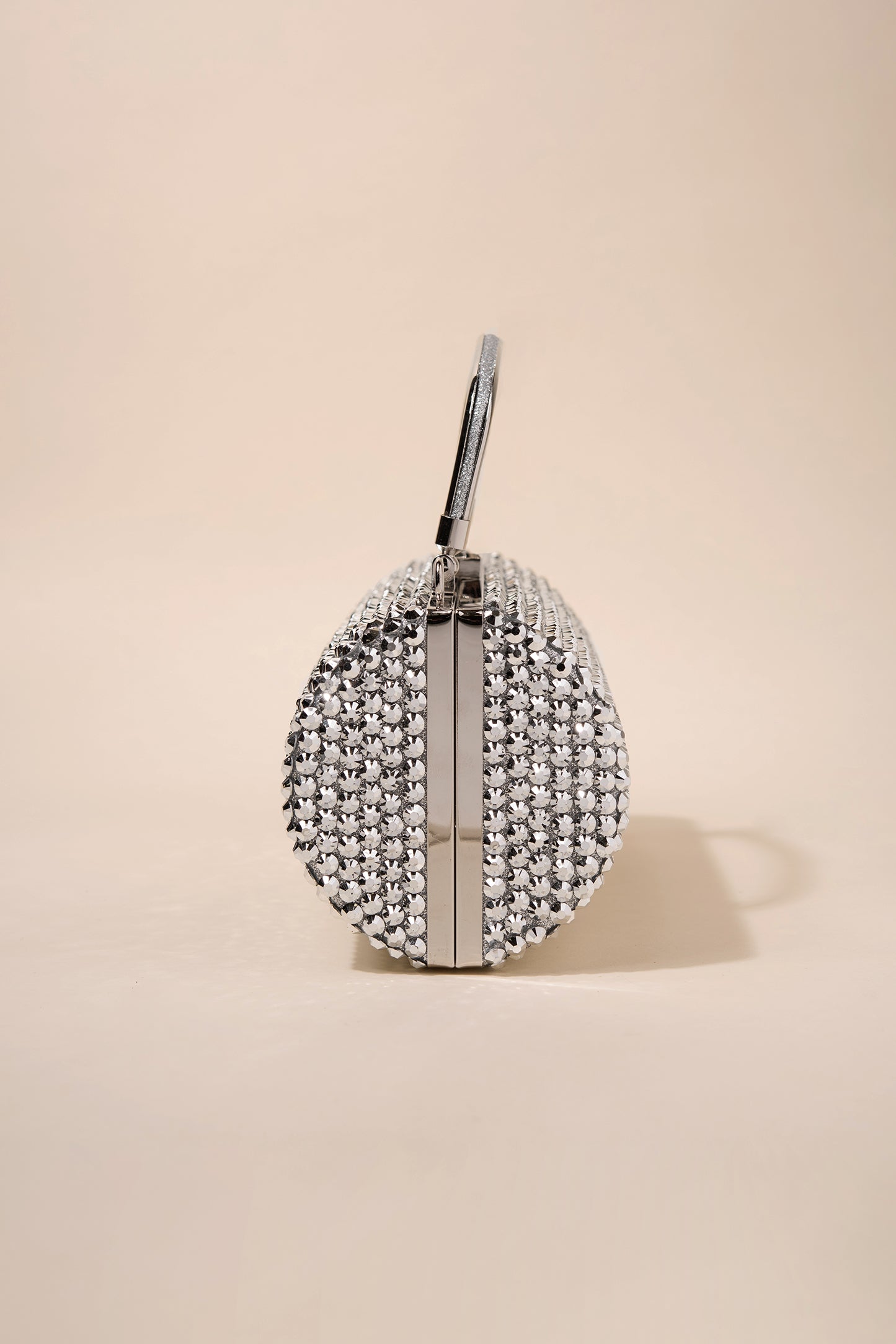Adira Rhinestone Pave Barrel Purse