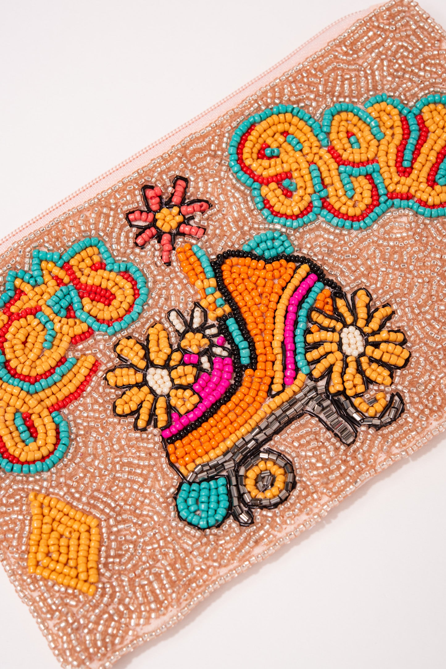 LET'S ROLL Skates Coin Wristlet Pouch
