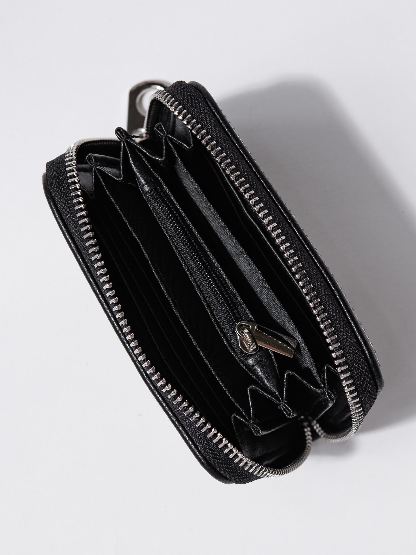Beatrix Rhinestone Petite Zip Around Wallet