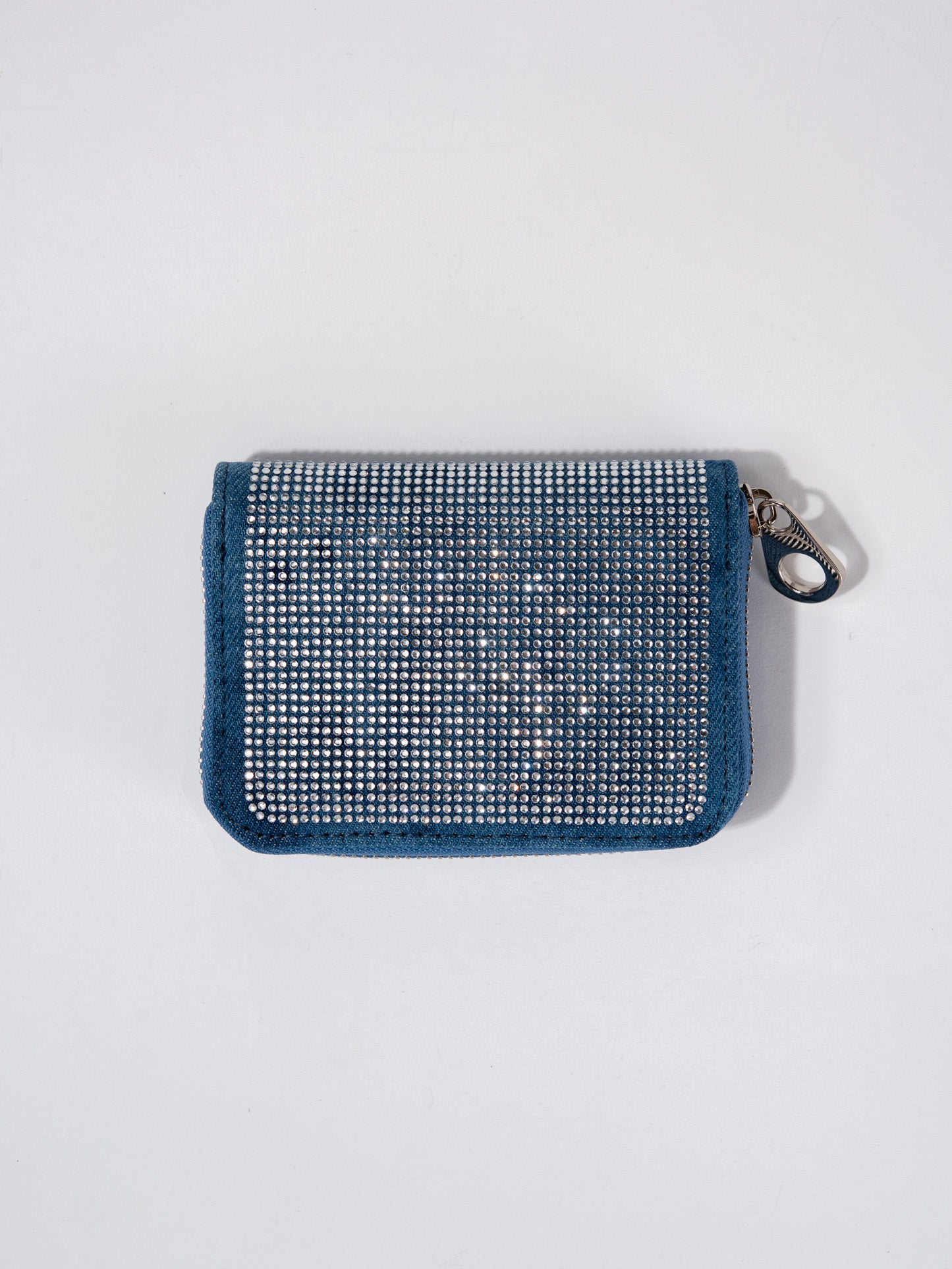 Beatrix Rhinestone Petite Zip Around Wallet