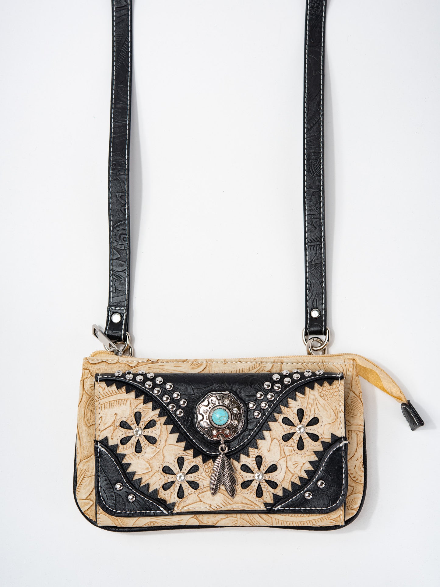 Aubrey Western Design Petite Crossbody Sling Bag