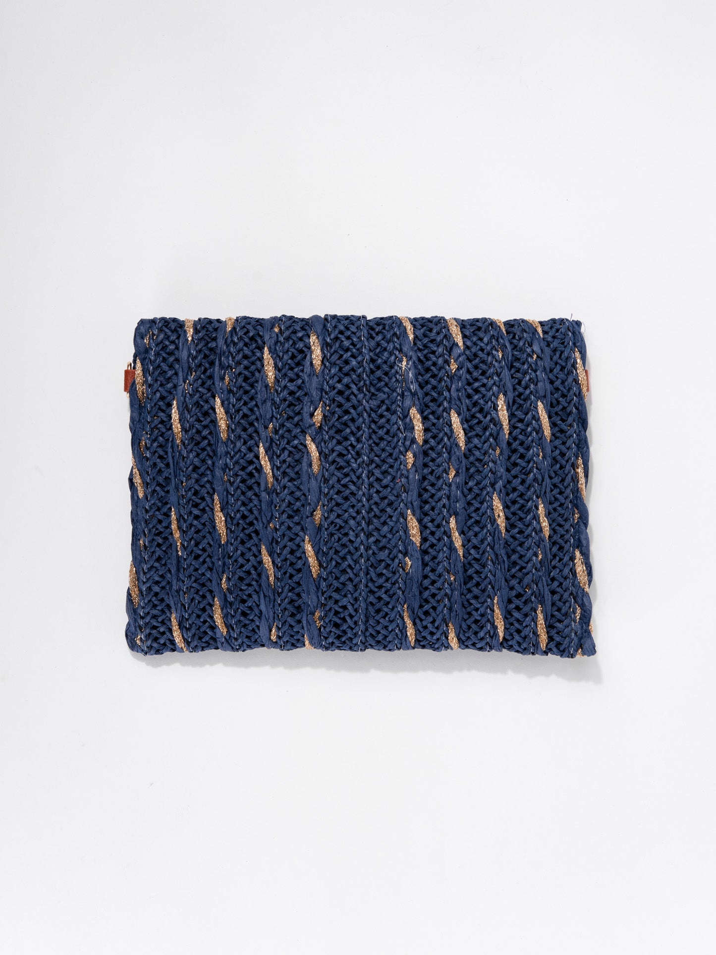Mary Straw Crossbody Clutch Bag
