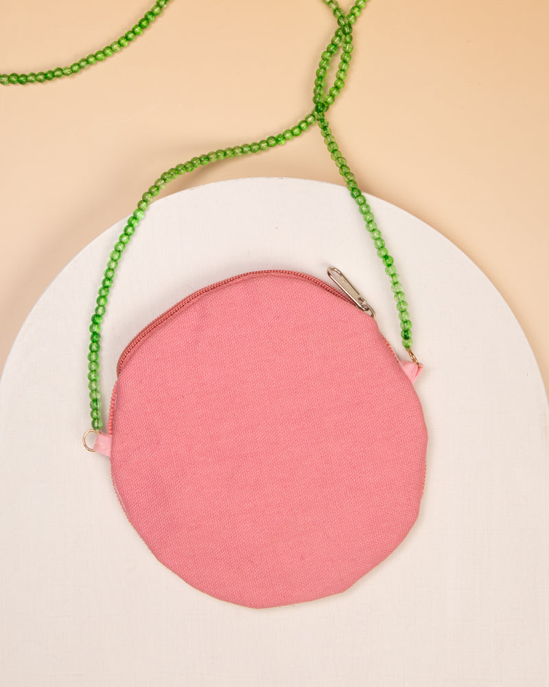 Andrea Golf Inspired Round Crossbody Bag