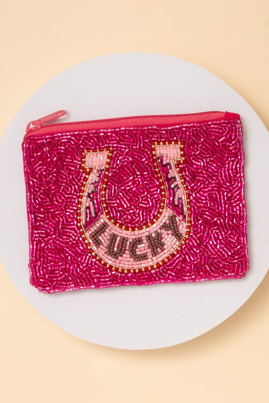 Kiara "Lucky" Horseshoe Coin Bag