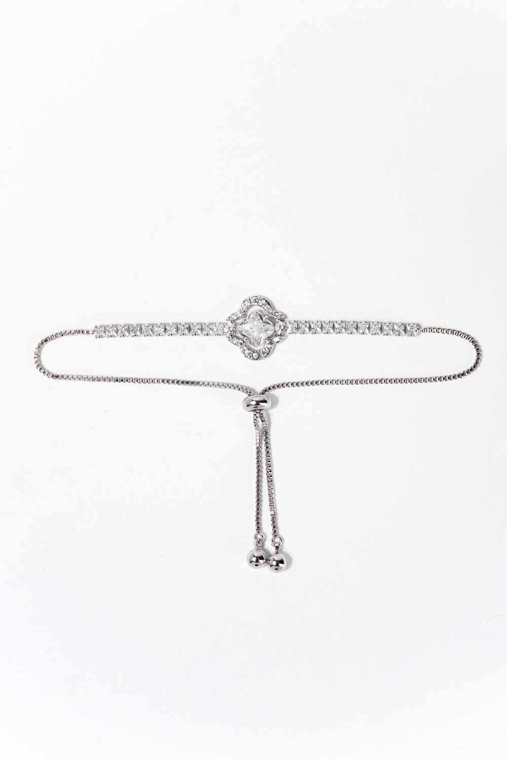 Luciana Floral Bezzle Adjustable Bracelet