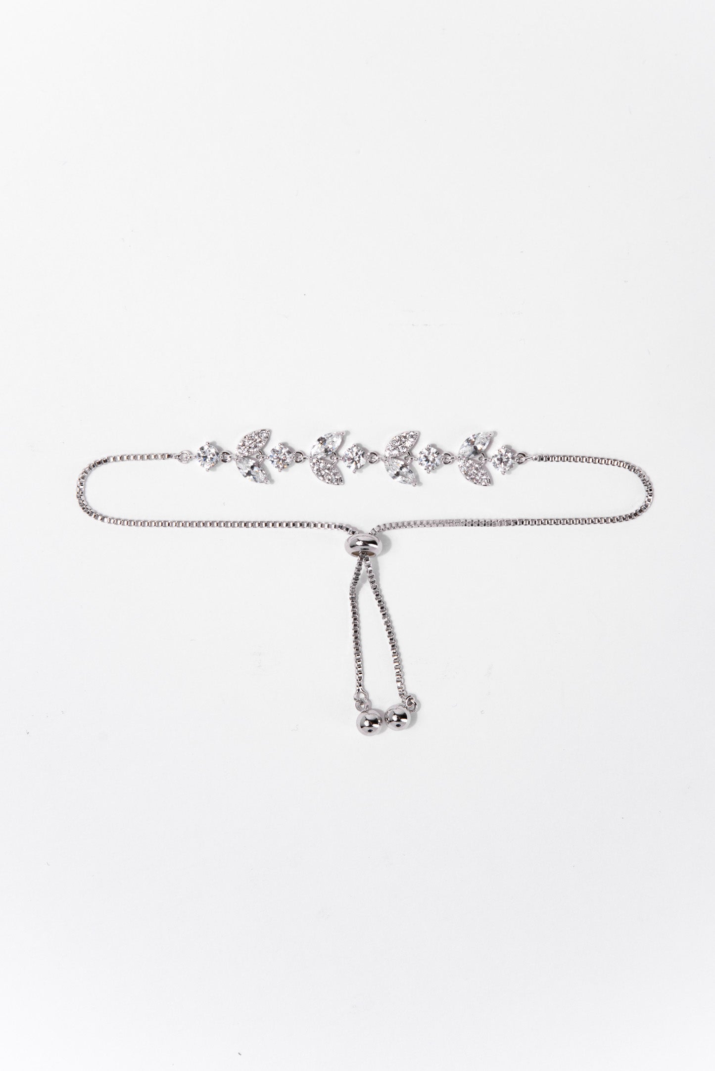 Adelisa CZ Vine Adjustable Bracelet