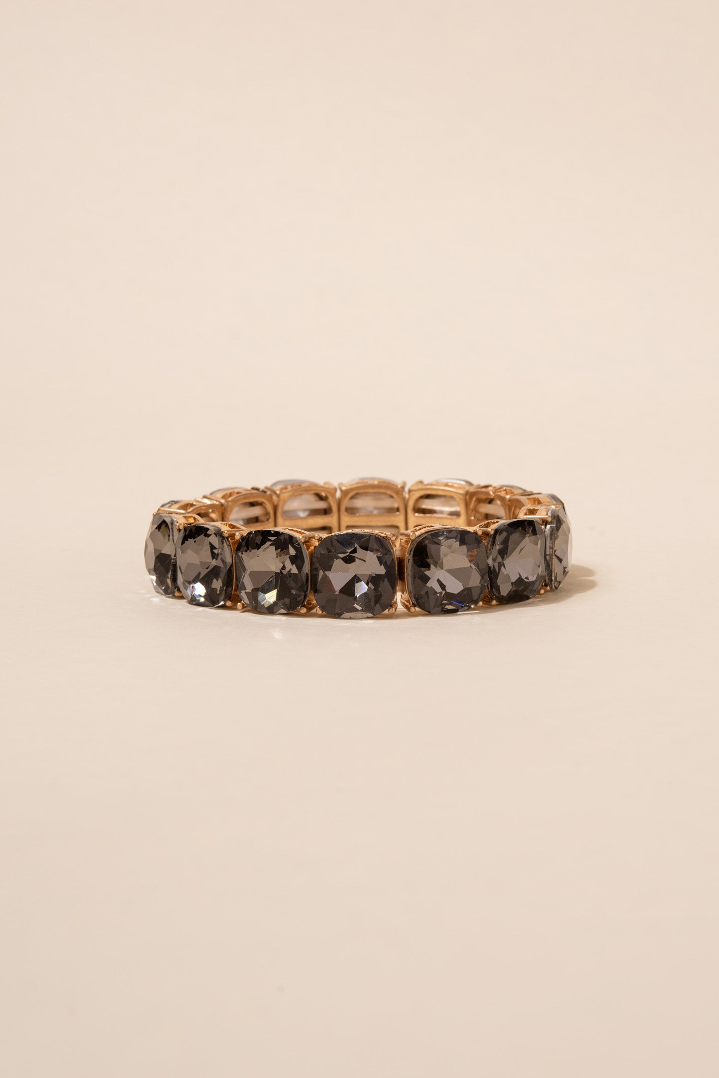 Luna Square Cut Rhinestone Bracelet