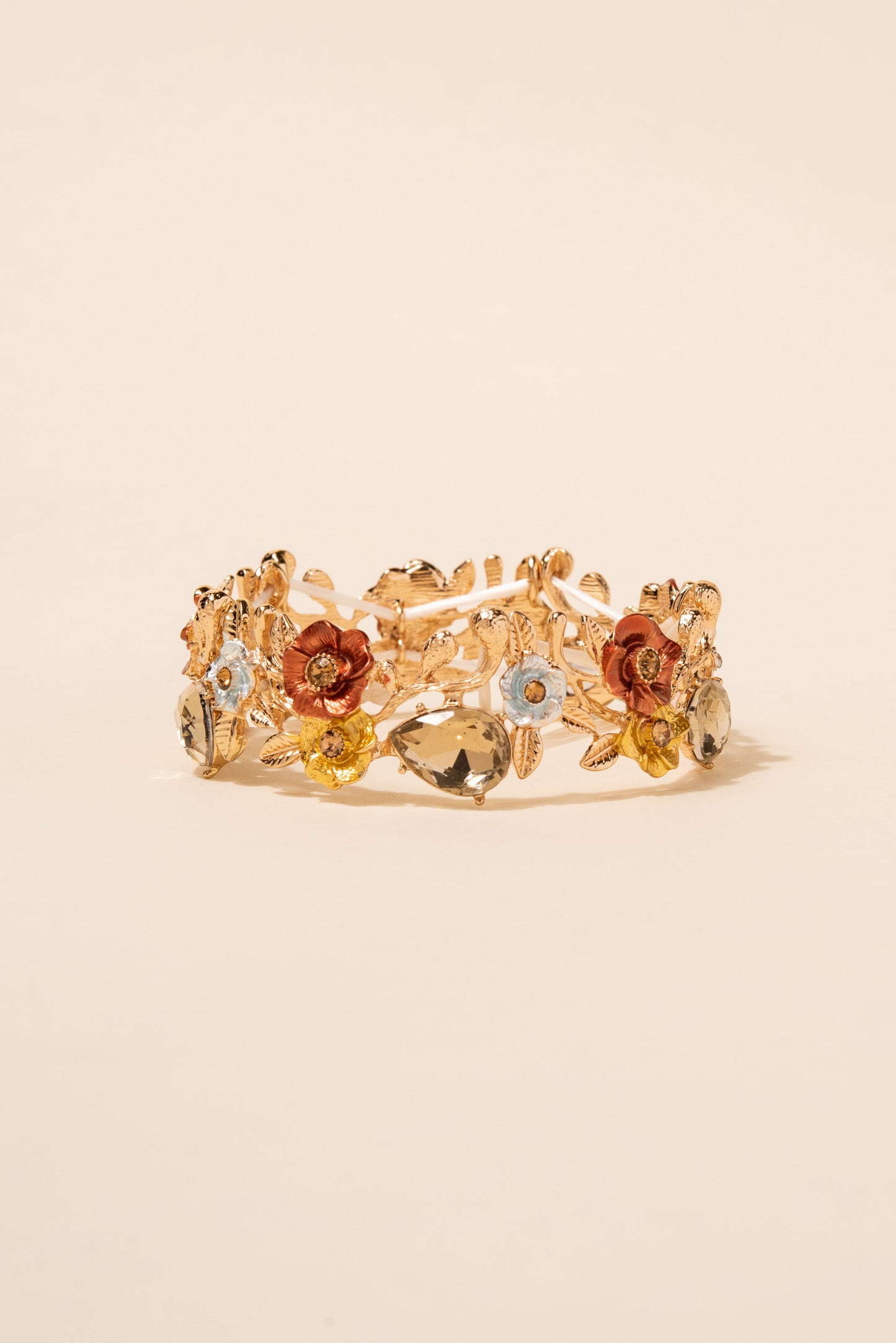 Ella Flower Vine Stone Bracelet