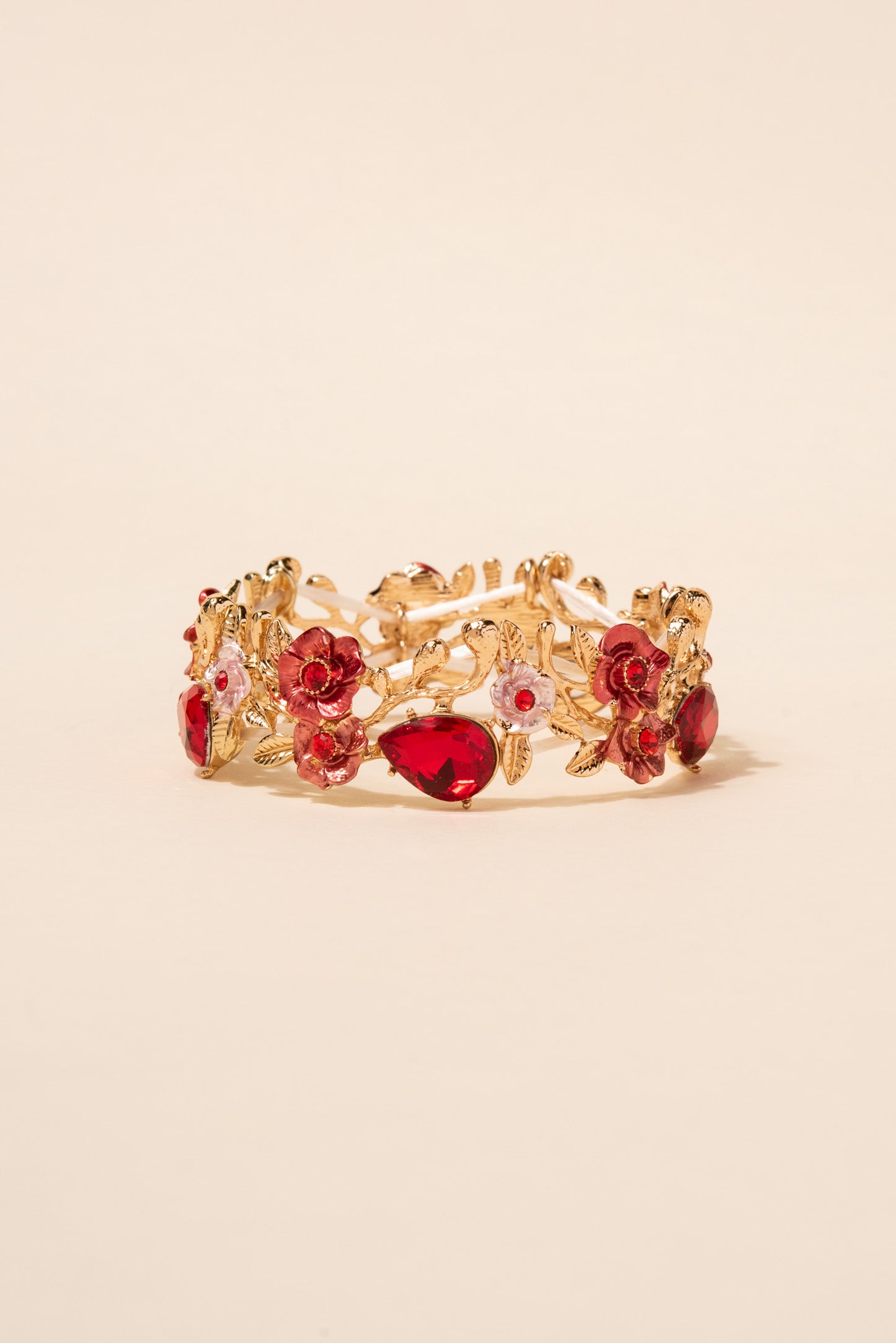 Ella Flower Vine Stone Bracelet