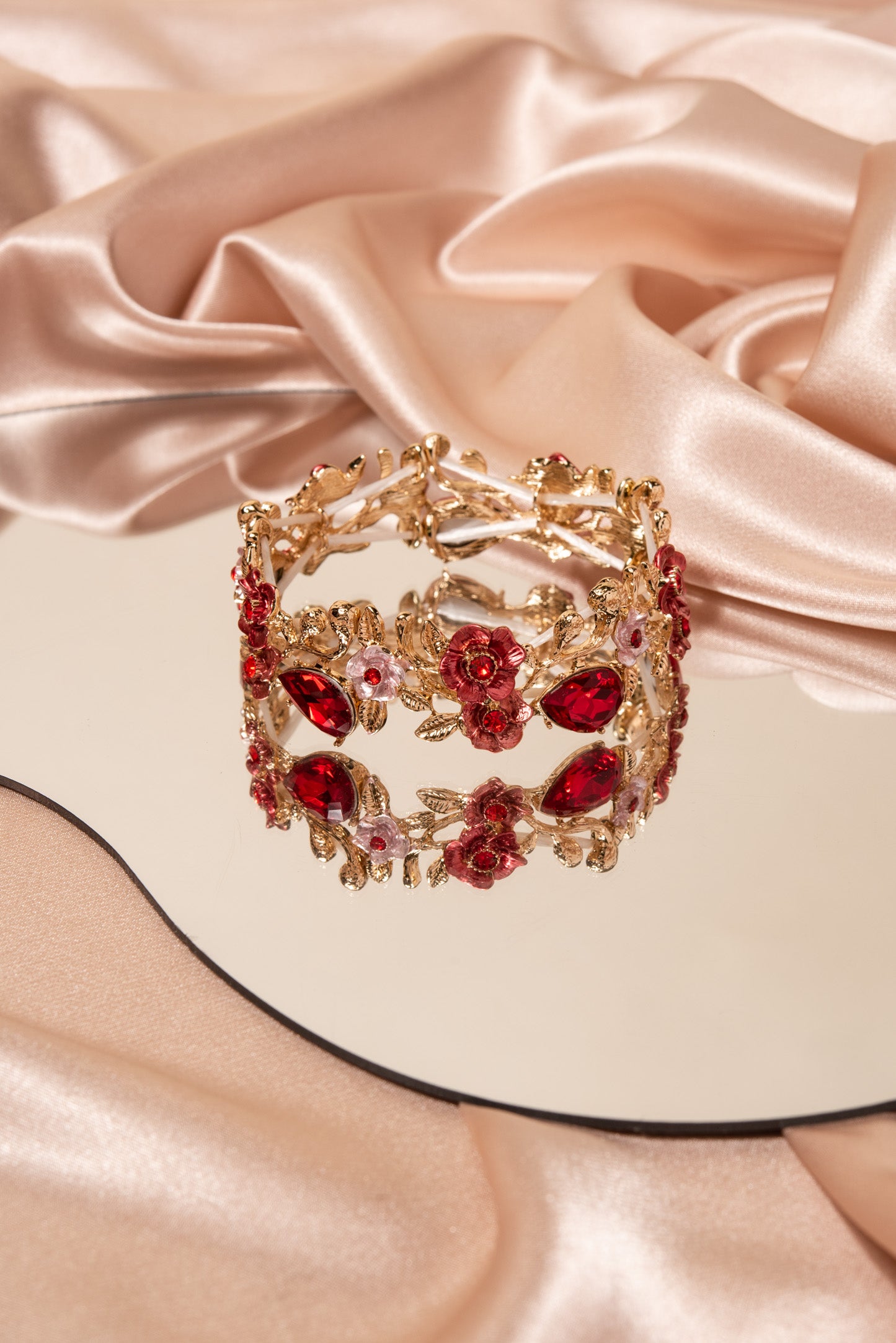 Ella Flower Vine Stone Bracelet