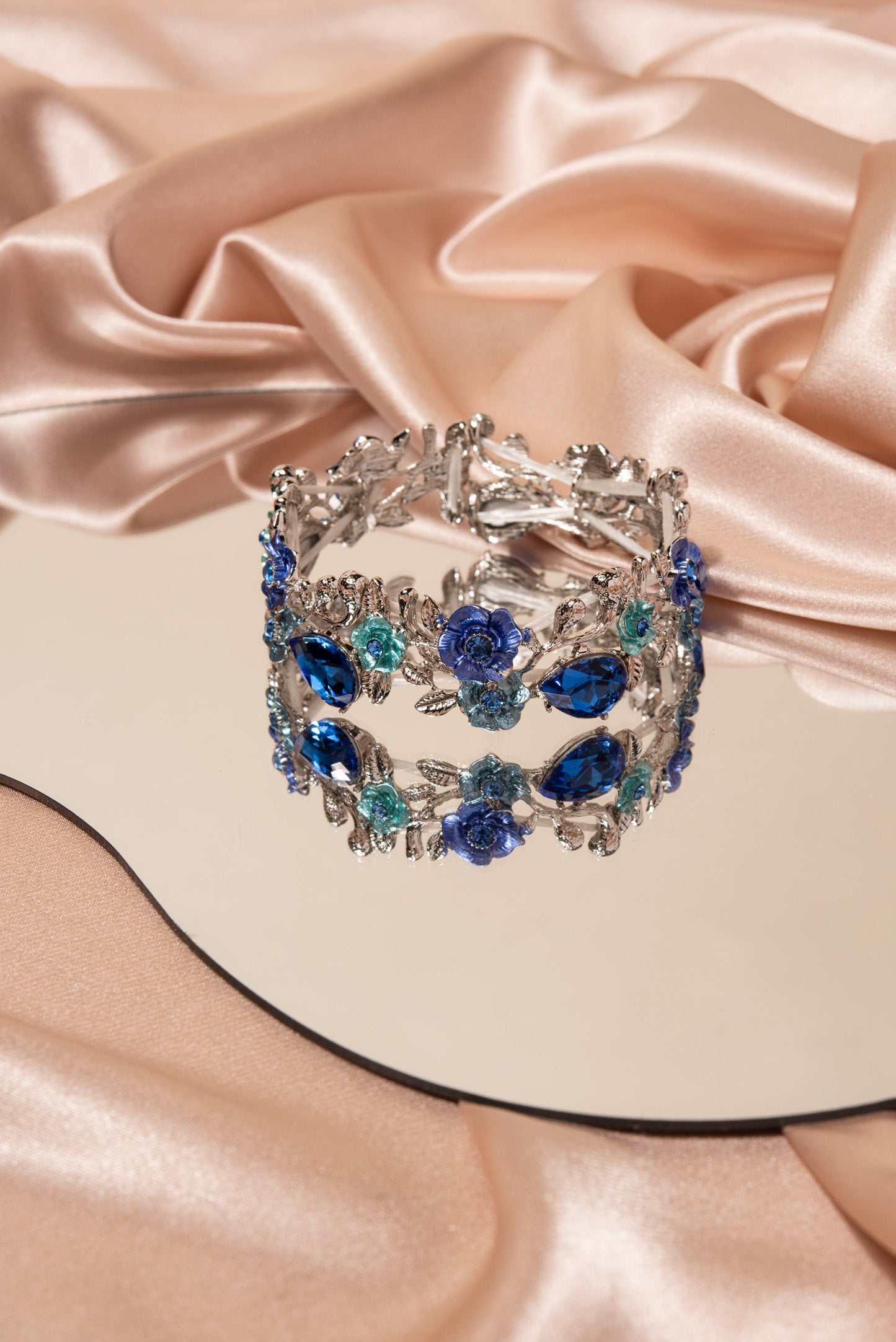 Ella Flower Vine Stone Bracelet