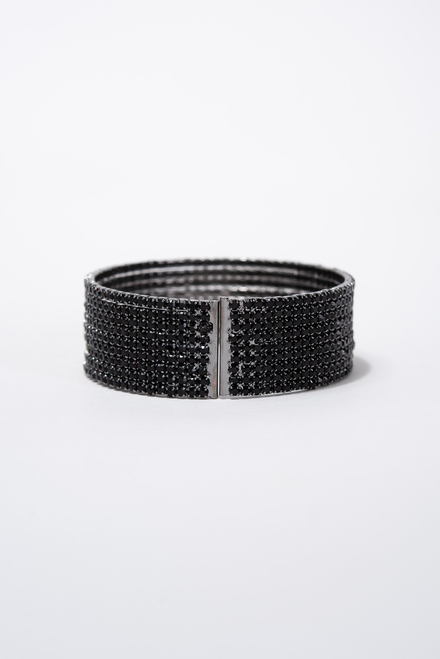 Aurelia 7 Row Rhinestone Tennis Cuff