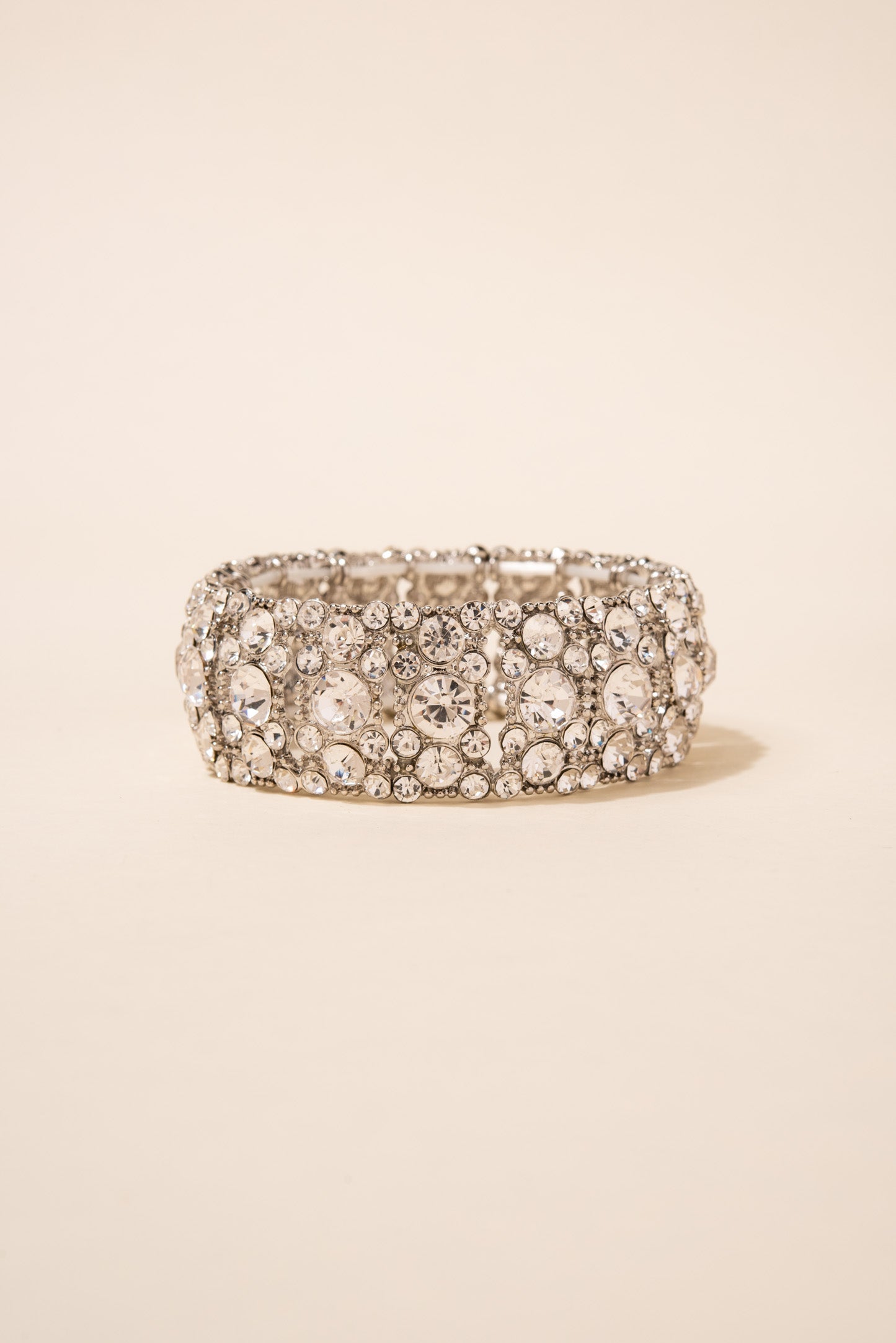 Scarlett Rhinestone Bangle Bracelet