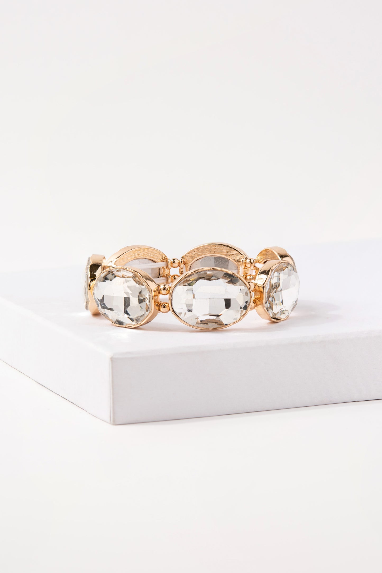 Hattie Rhinestone Stretch Bracelet