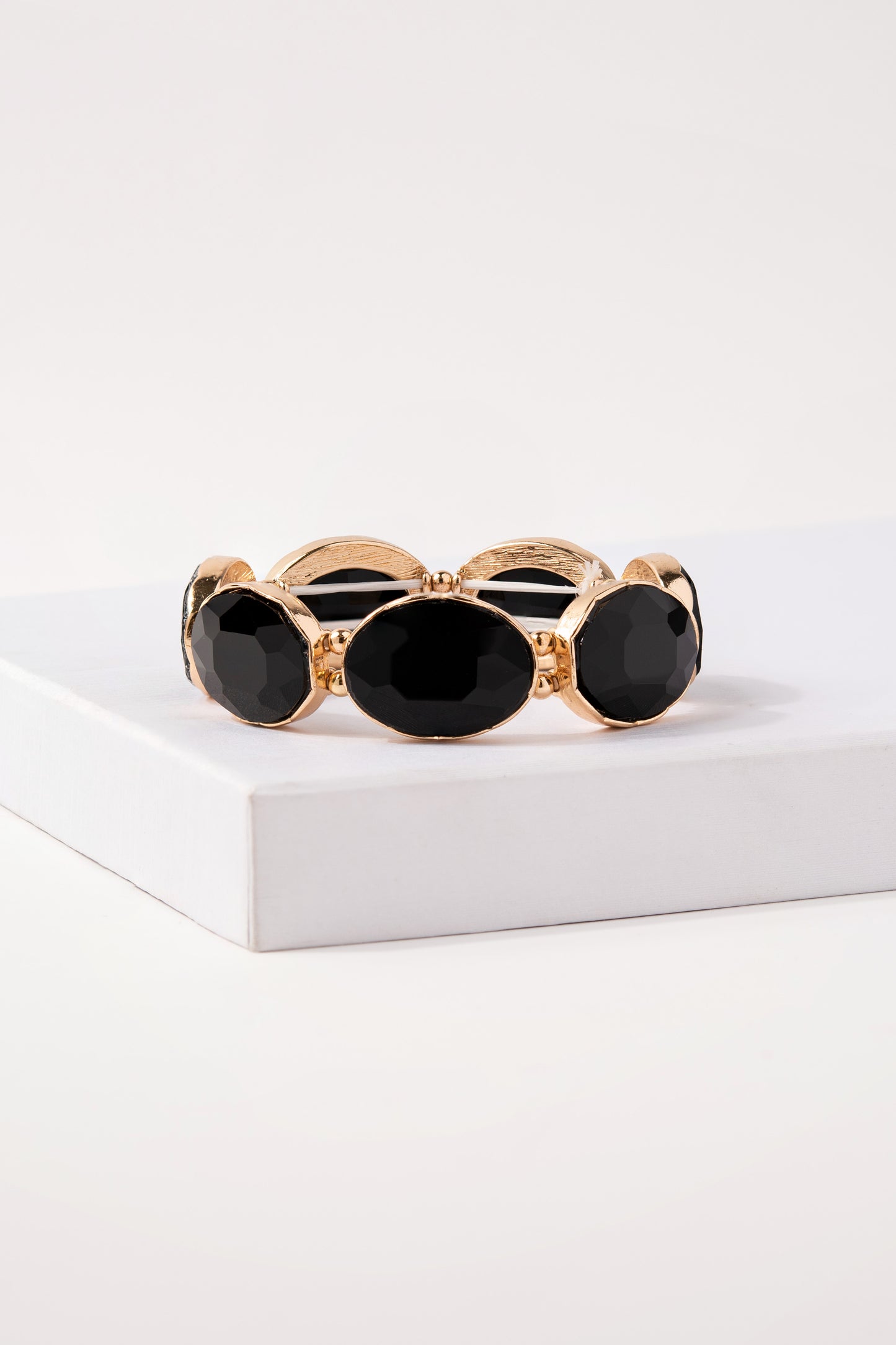 Hattie Rhinestone Stretch Bracelet