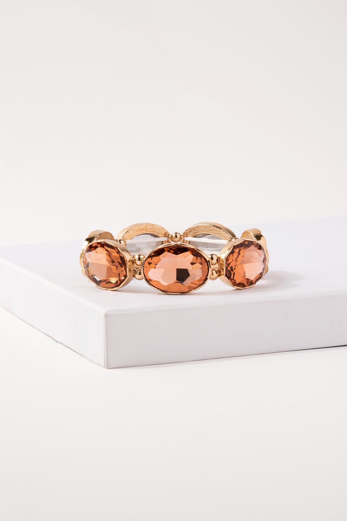 Hattie Rhinestone Stretch Bracelet