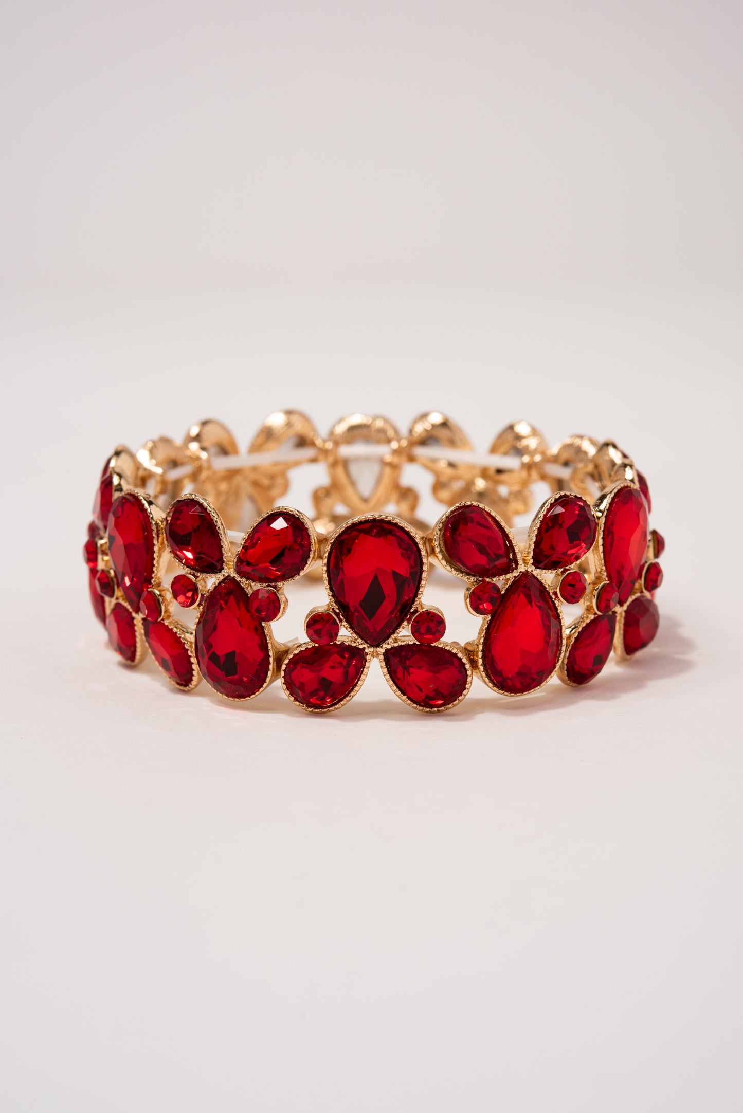 Jasmine Rhinestone Statement Bracelet