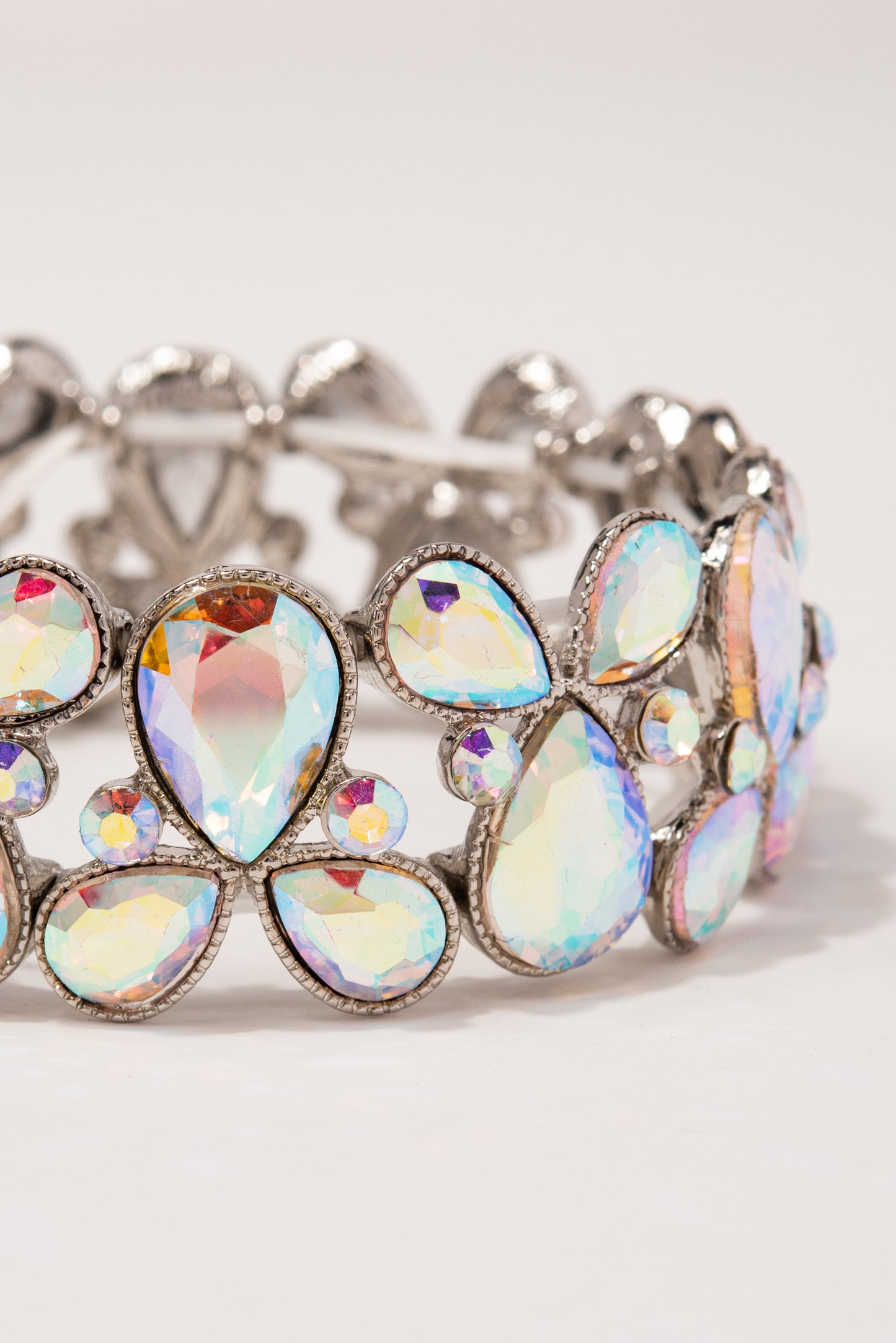 Jasmine Rhinestone Statement Bracelet